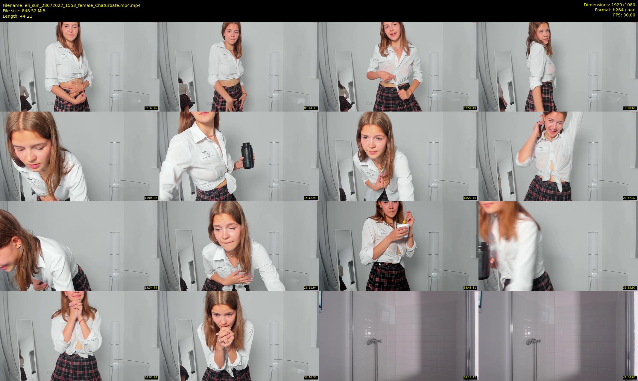 eli_sun — 45 minute Chaturbate Female strip rec, 1080p, Jul 28, 2022