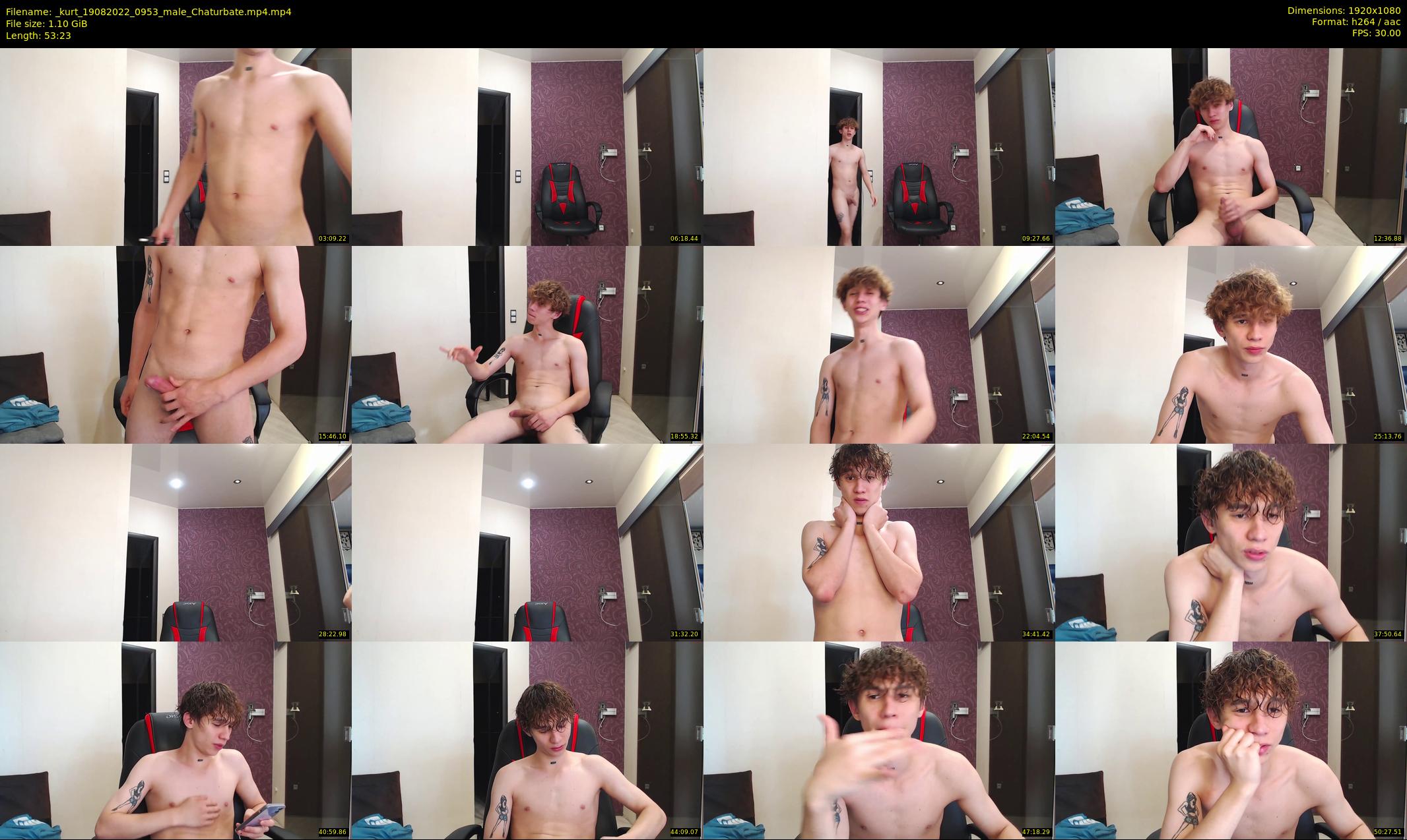 _kurt — 54 minute Chaturbate Male strip rec, 1080p, Aug 19, 2022