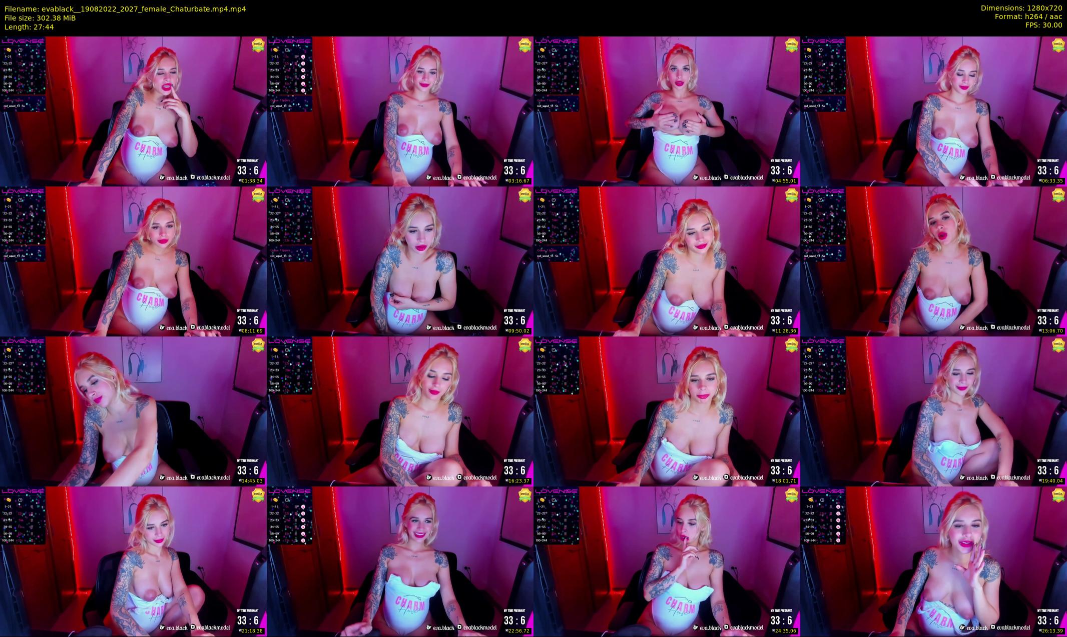 evablack_ — 28 minute Chaturbate Female strip rec, 720p, Aug 19, 2022