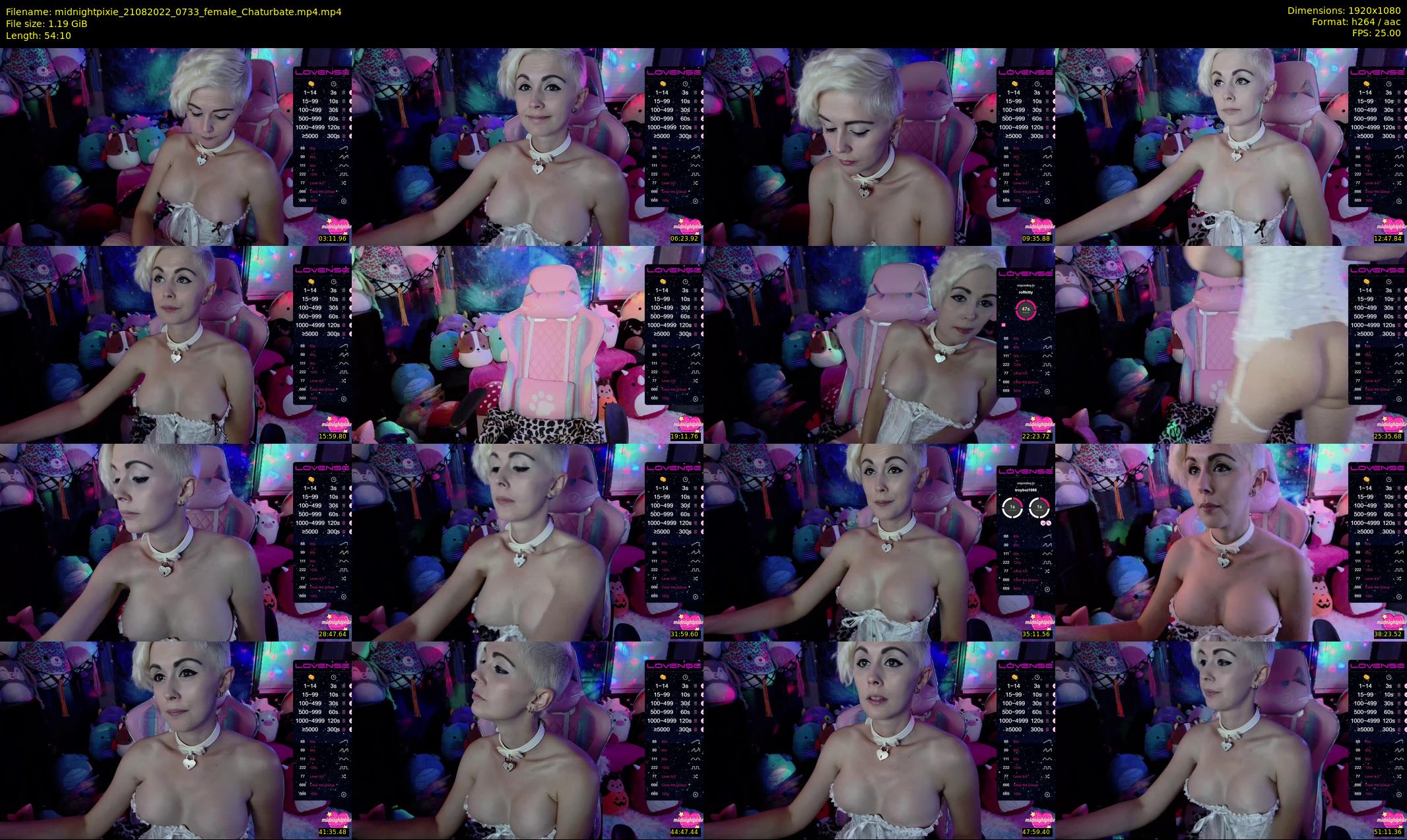 midnightpixie — 55 minute Chaturbate Female strip rec, 1080p, Aug 21, 2022