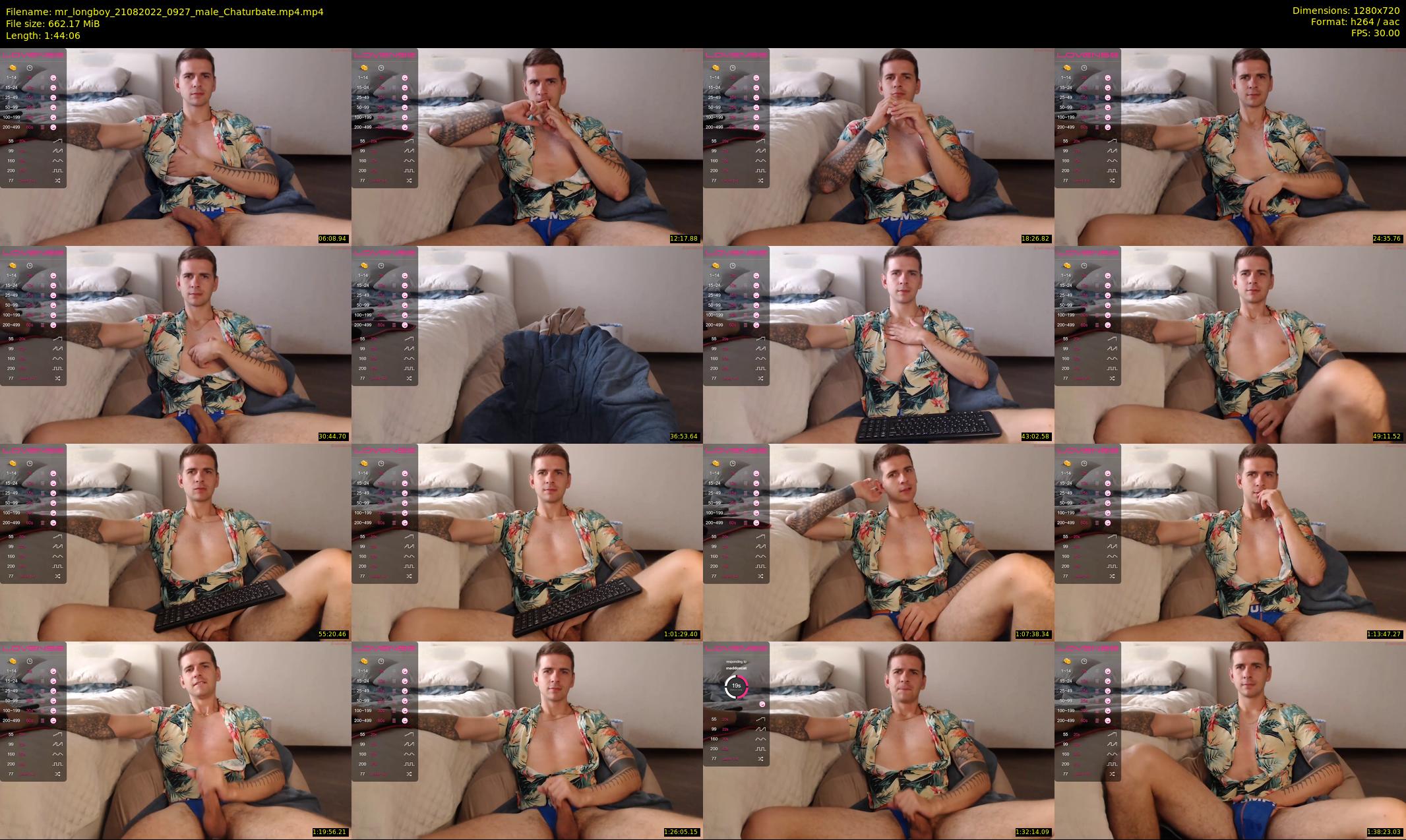 mr_longboy — 105 minute Chaturbate Male strip rec, 720p, Aug 21, 2022
