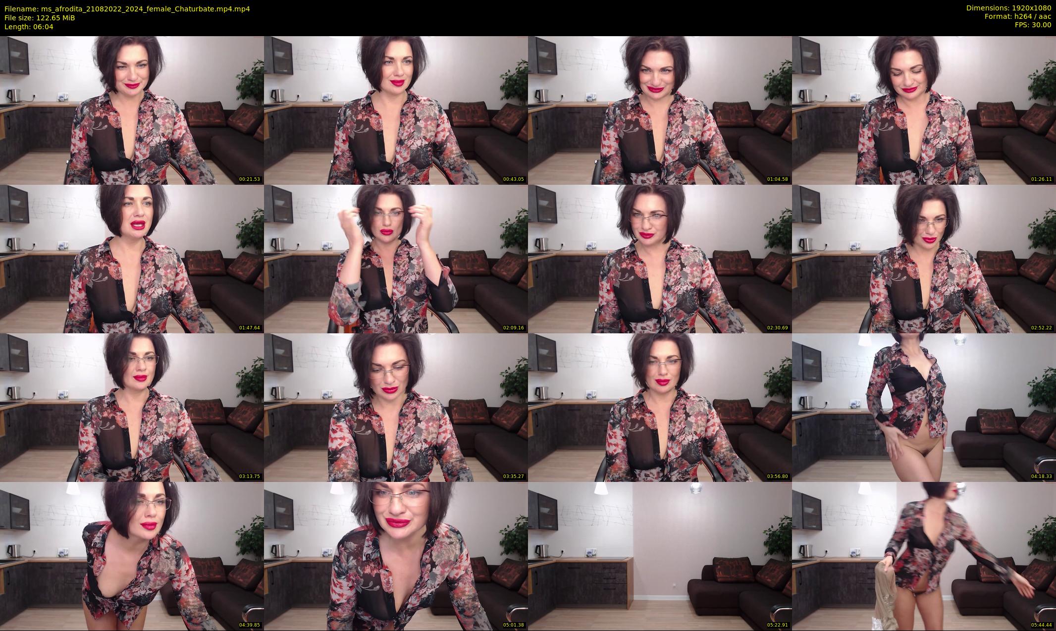 ms_afrodita — 7 minute Chaturbate Female strip rec, 1080p, Aug 21, 2022