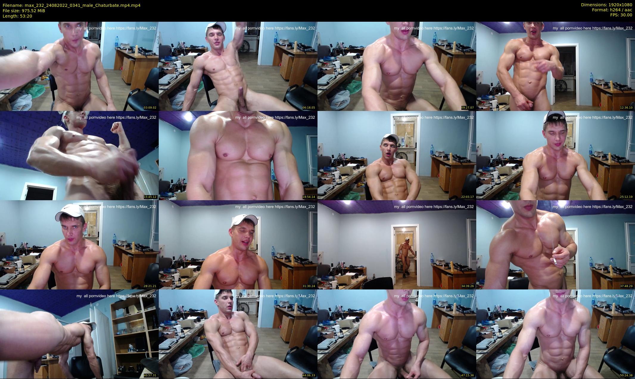 max_232 — 54 minute Chaturbate Male strip rec, 1080p, Aug 24, 2022