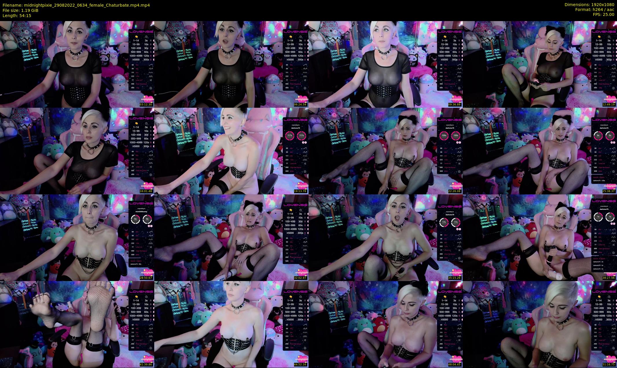 midnightpixie — 55 minute Chaturbate Female strip rec, 1080p, Aug 29, 2022
