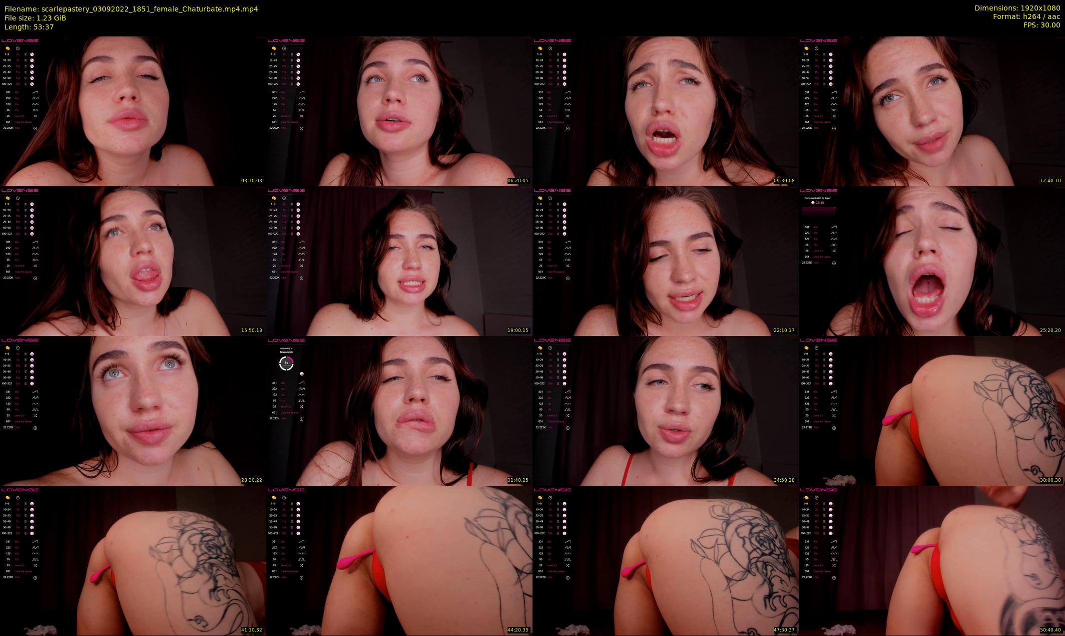 scarlepastery — 54 minute Chaturbate Couple strip rec, 1080p, Sep 3, 2022
