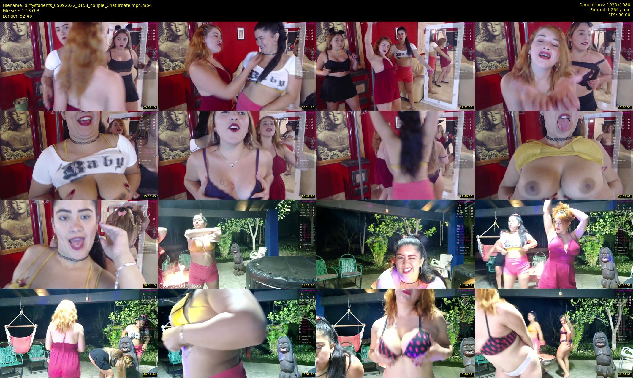 dirtystudents — 53 minute Chaturbate Couple strip rec, 1080p, Sep 5, 2022