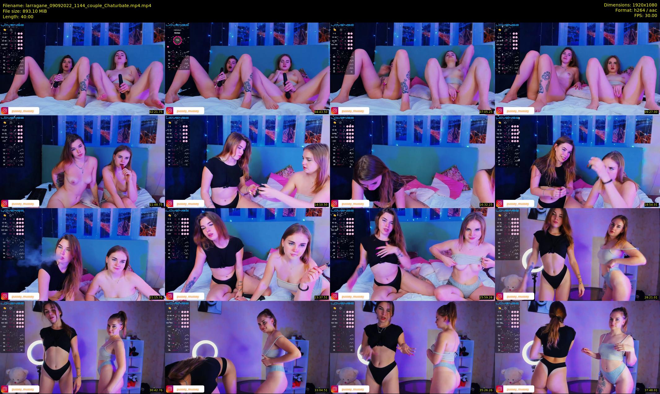 larragane — 40 minute Chaturbate Couple strip rec, 1080p, Sep 9, 2022