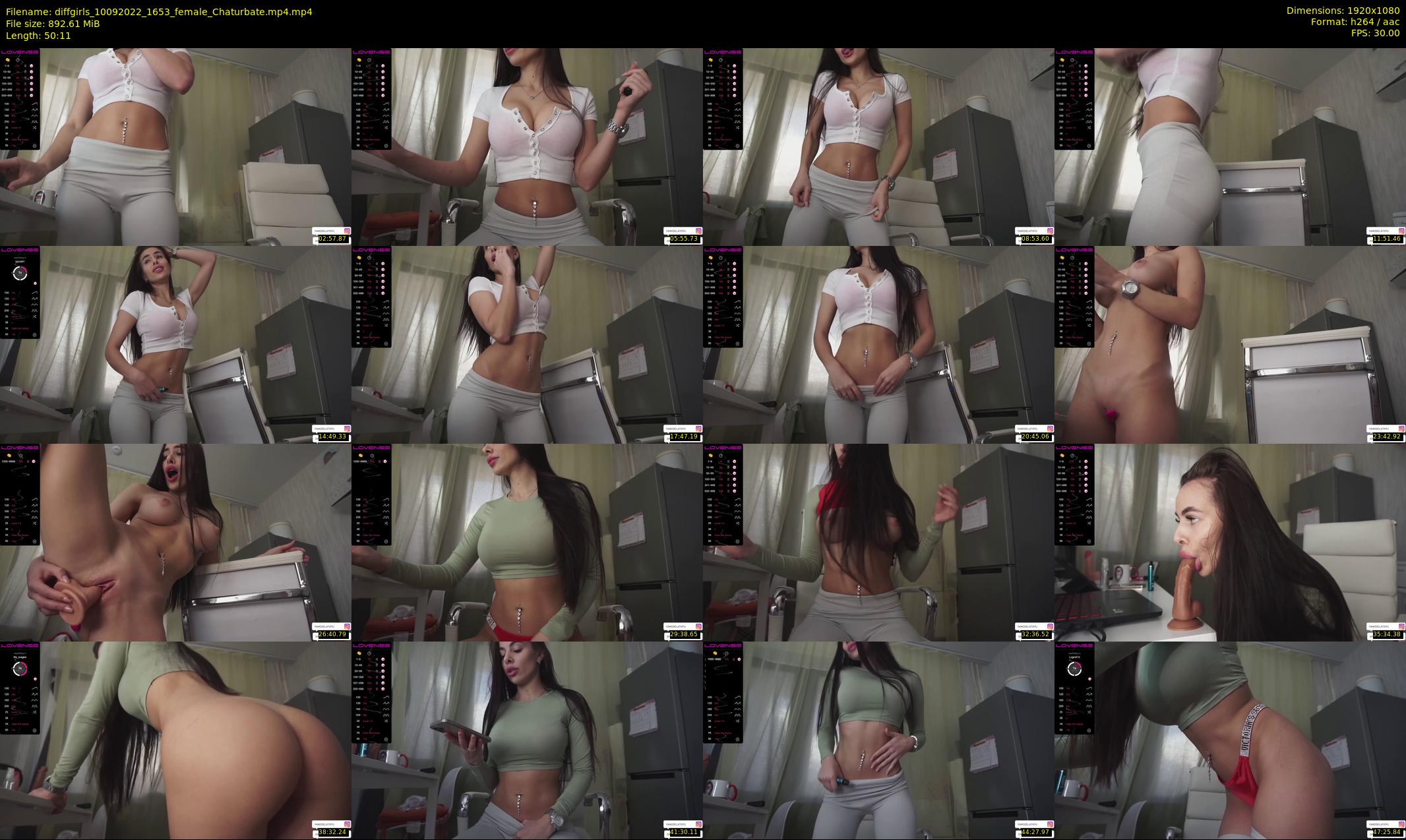 diffgirls — 51 minute Chaturbate Female strip rec, 1080p, Sep 10, 2022