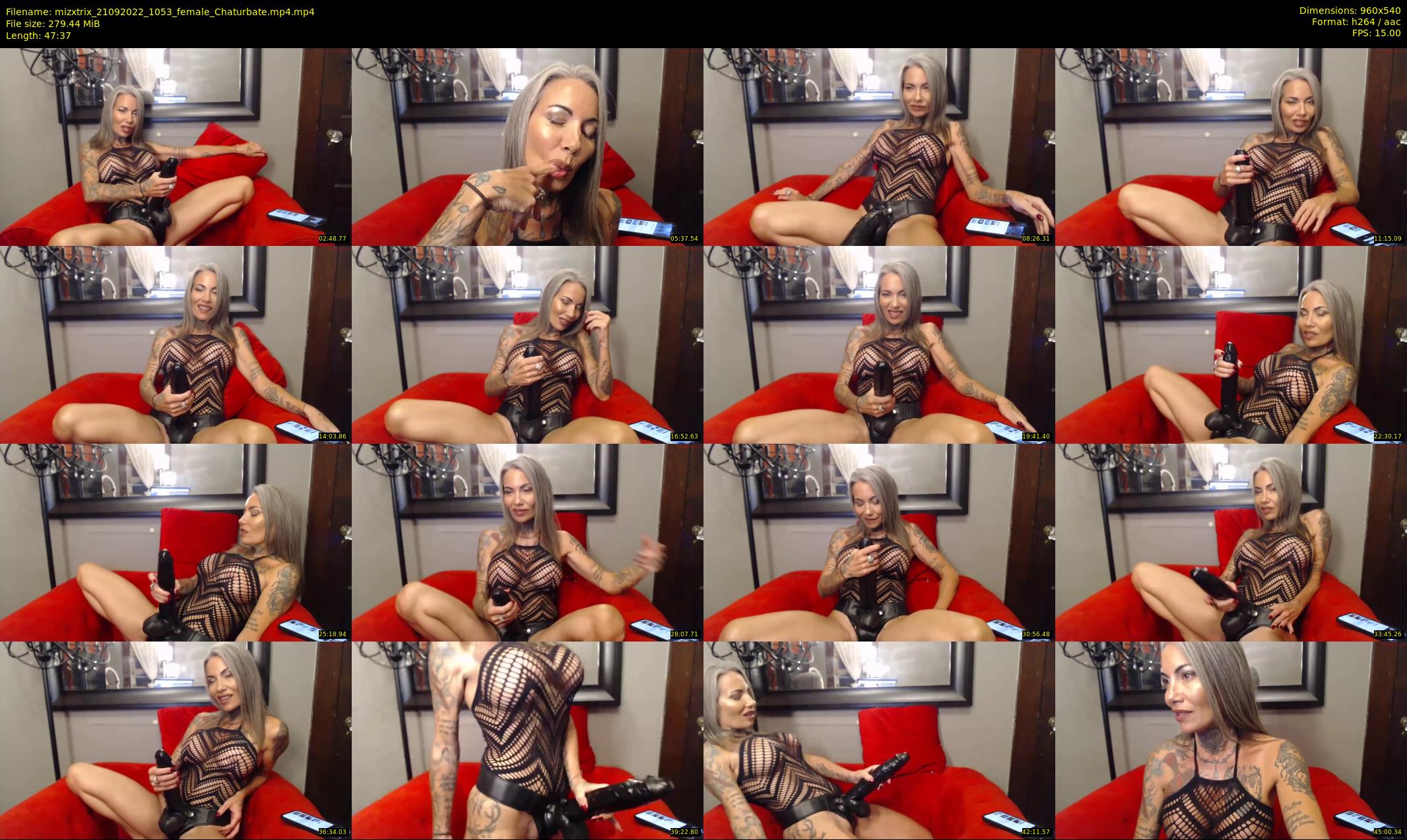 mizxtrix — 48 minute Chaturbate Female strip rec, 480p, Sep 21, 2022