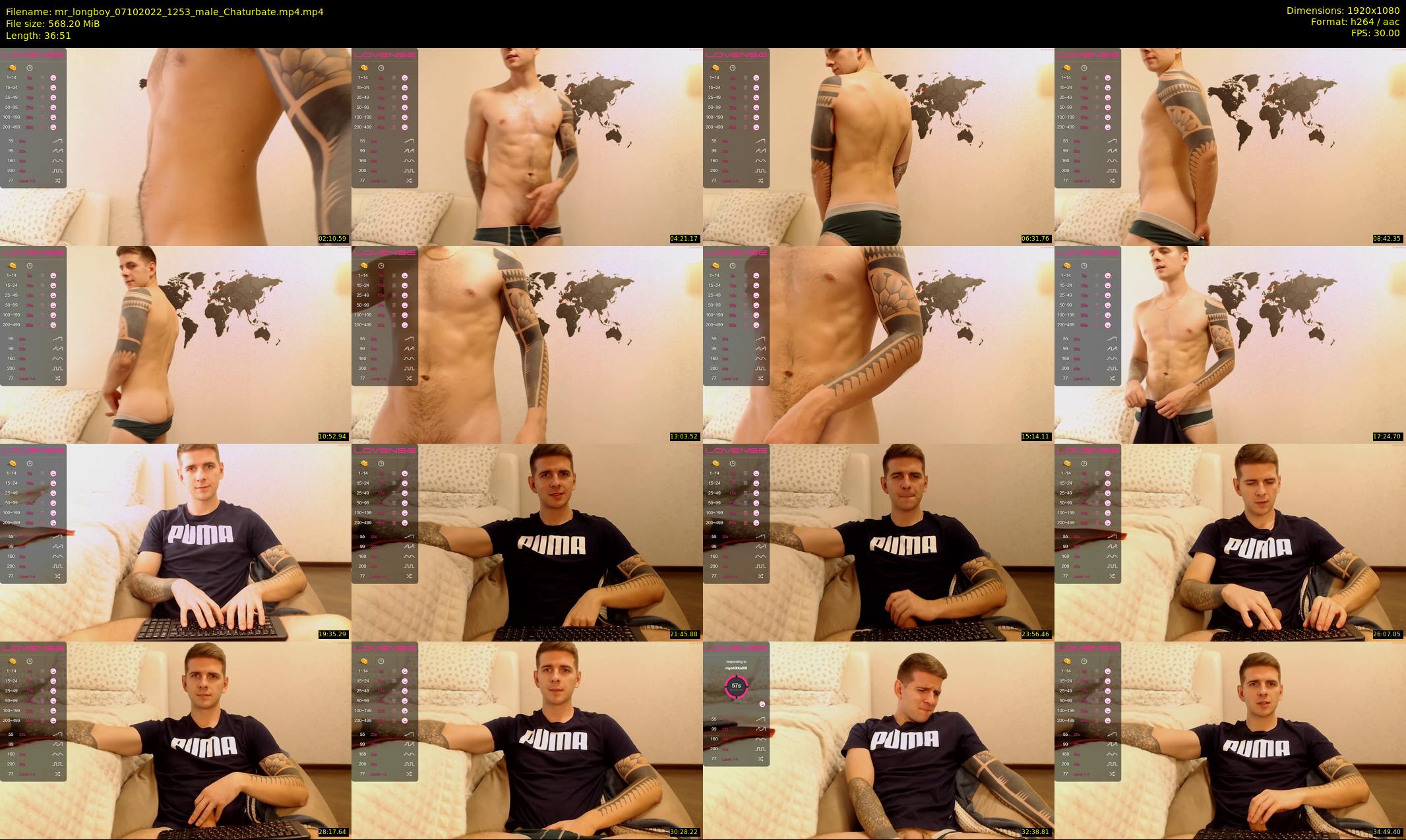 mr_longboy — 37 minute Chaturbate Male strip rec, 1080p, Oct 7, 2022