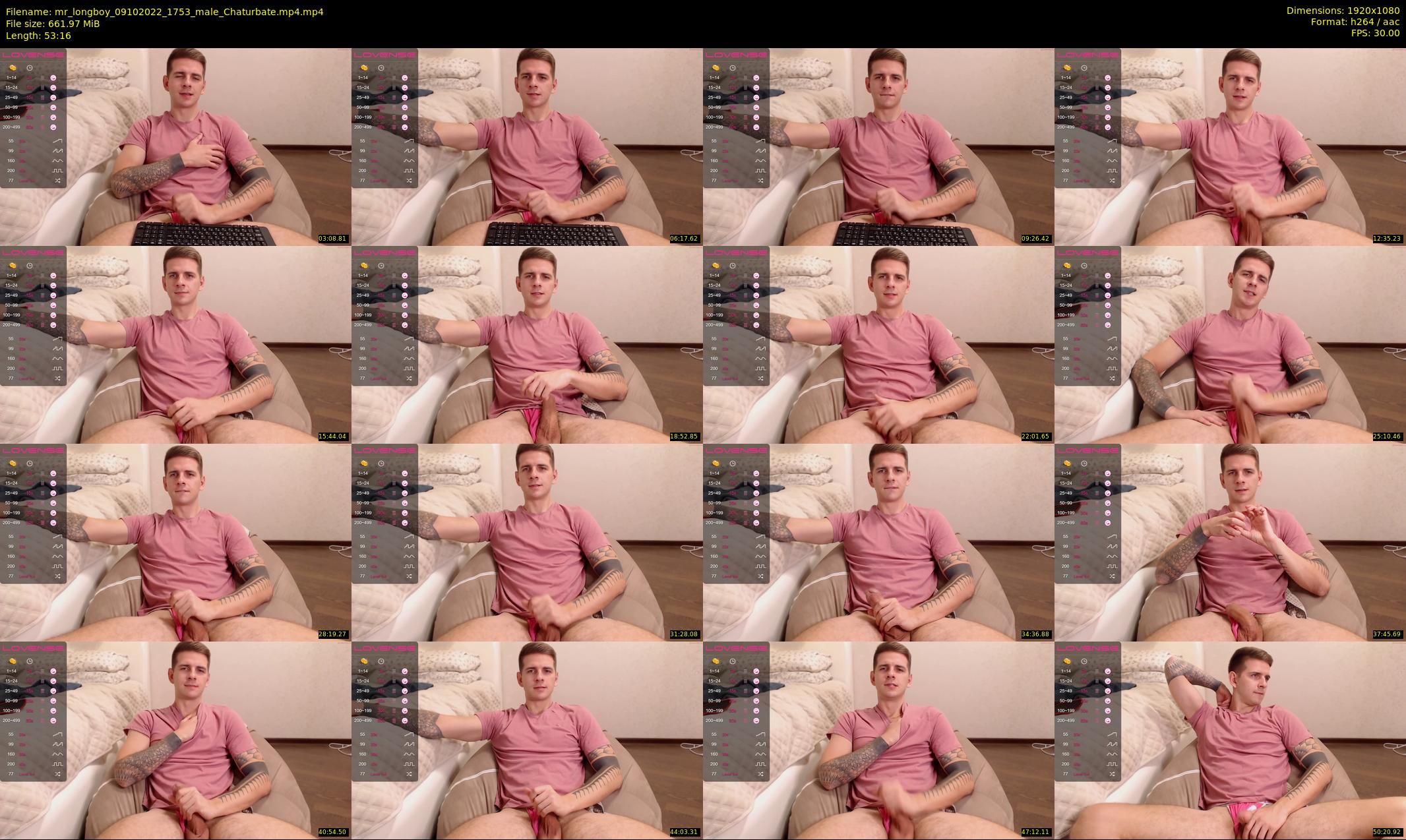 mr_longboy — 54 minute Chaturbate Male strip rec, 1080p, Oct 9, 2022