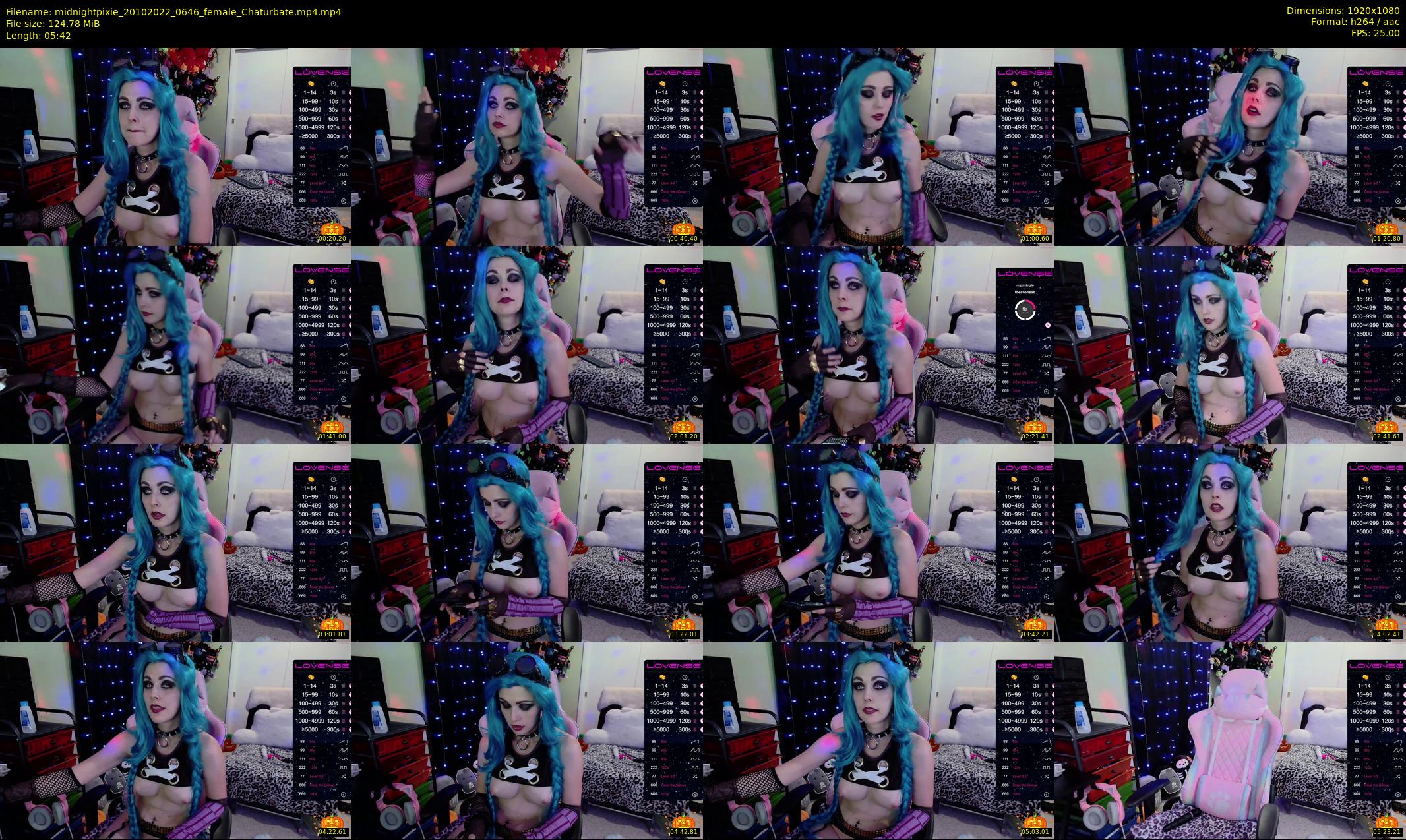 midnightpixie — 6 minute Chaturbate Female strip rec, 1080p, Oct 20, 2022