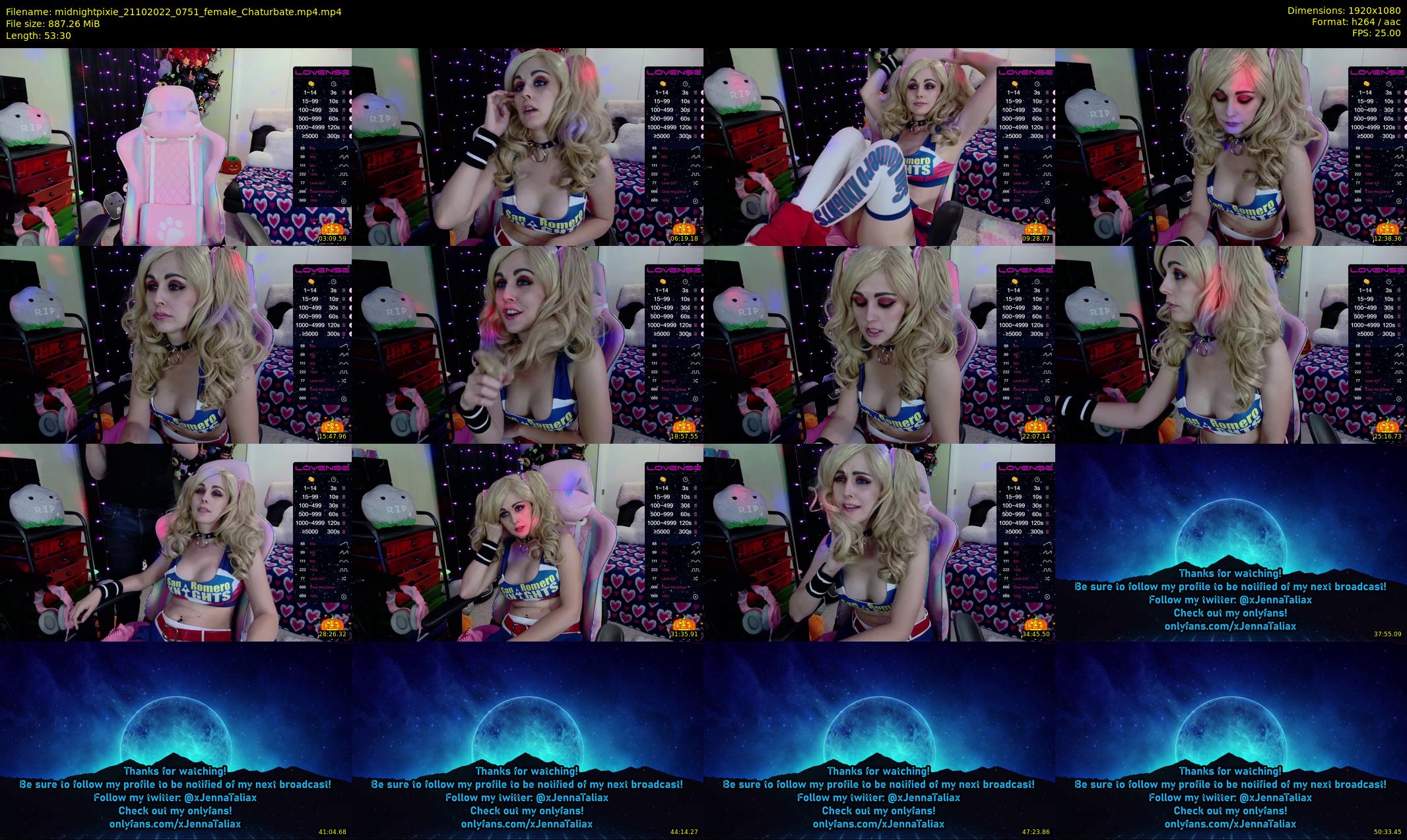 midnightpixie — 54 minute Chaturbate Female strip rec, 1080p, Oct 21, 2022