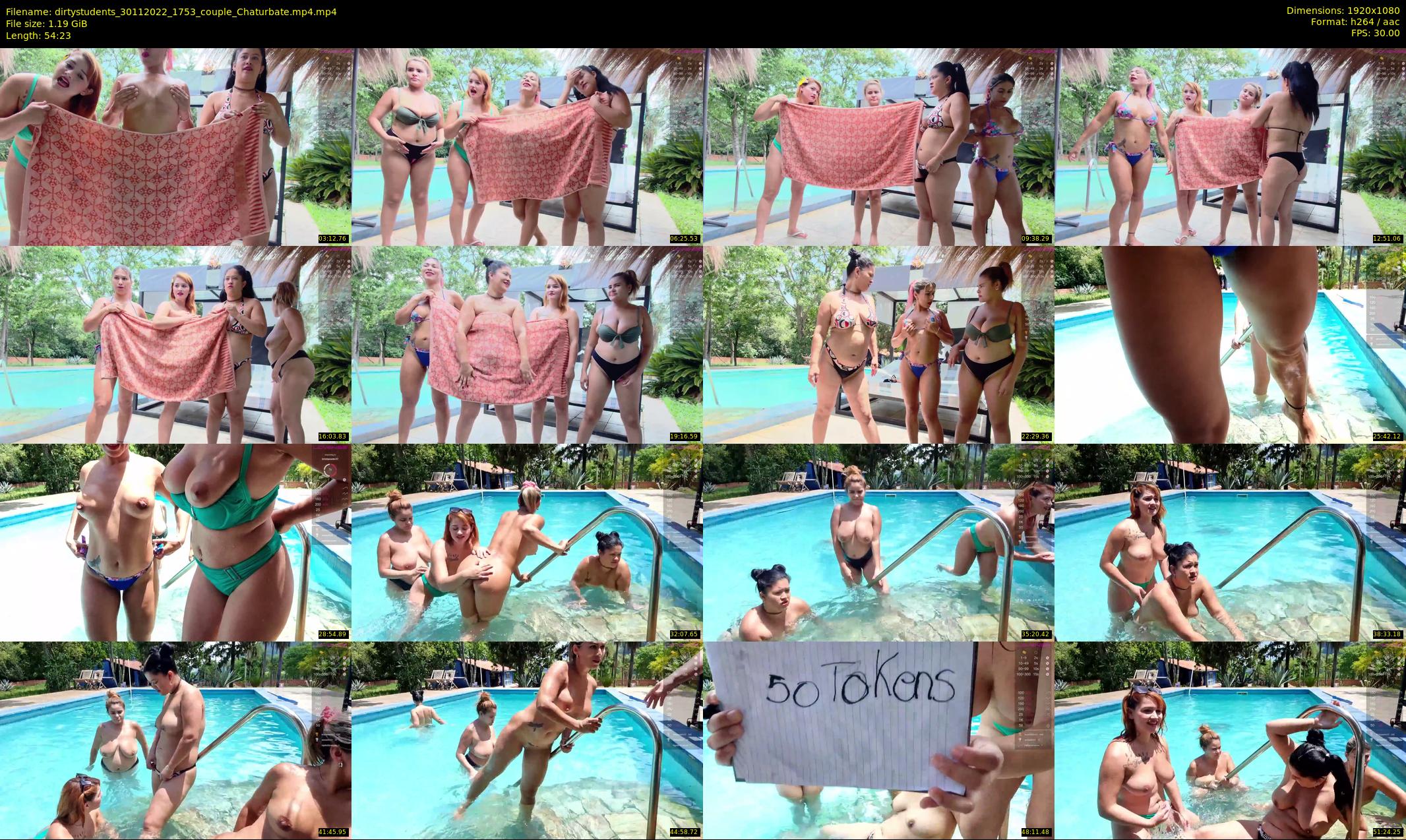 dirtystudents — 55 minute Chaturbate Couple strip rec, 1080p, Nov 30, 2022