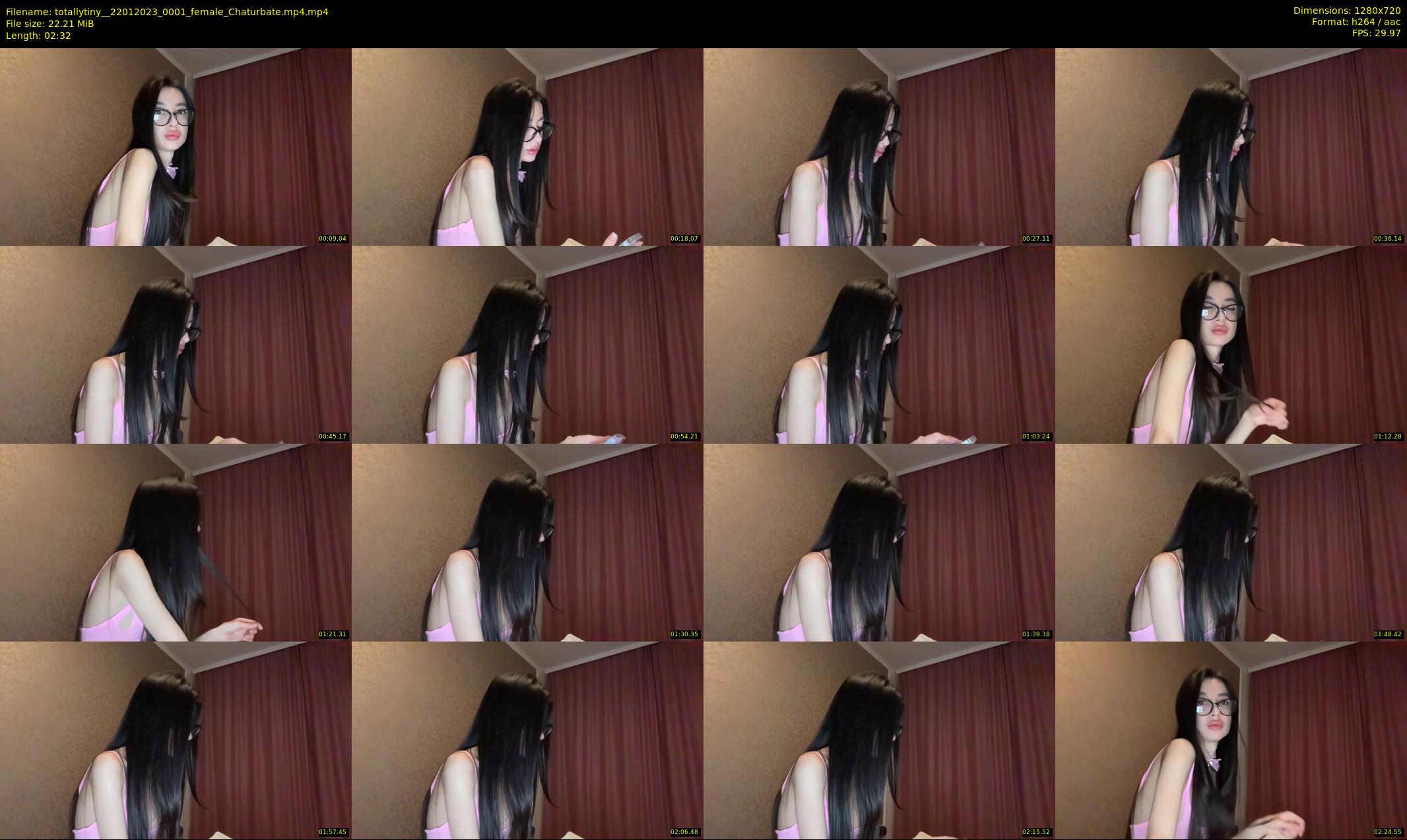 totallytiny_ — 3 minute Chaturbate Female strip rec, 720p, Jan 22, 2023