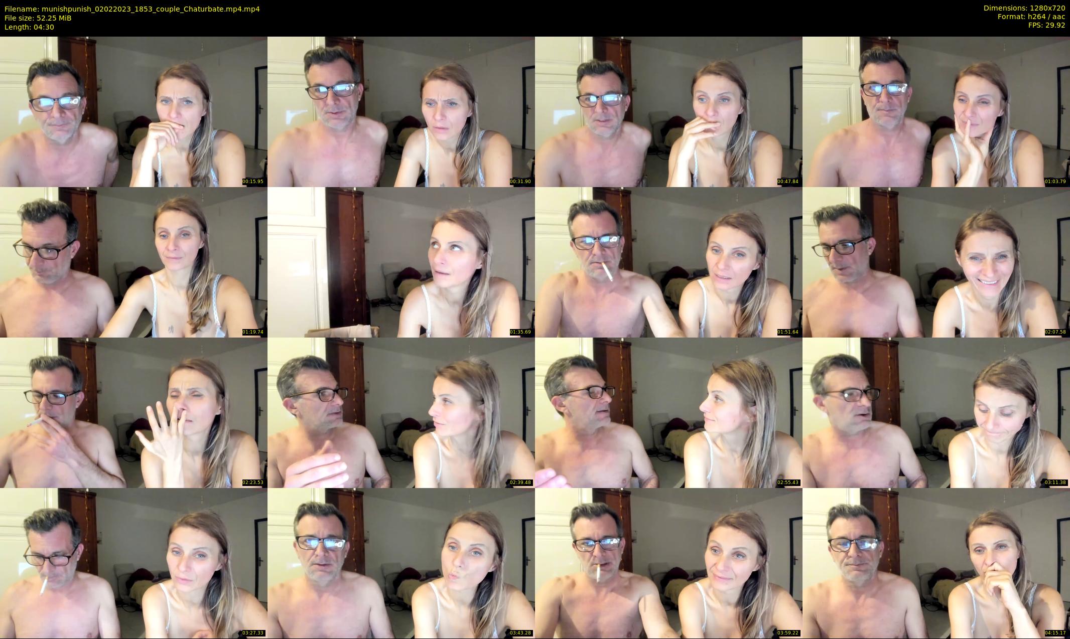 munishpunish — 5 minute Chaturbate Couple strip rec, 720p, Feb 2, 2023