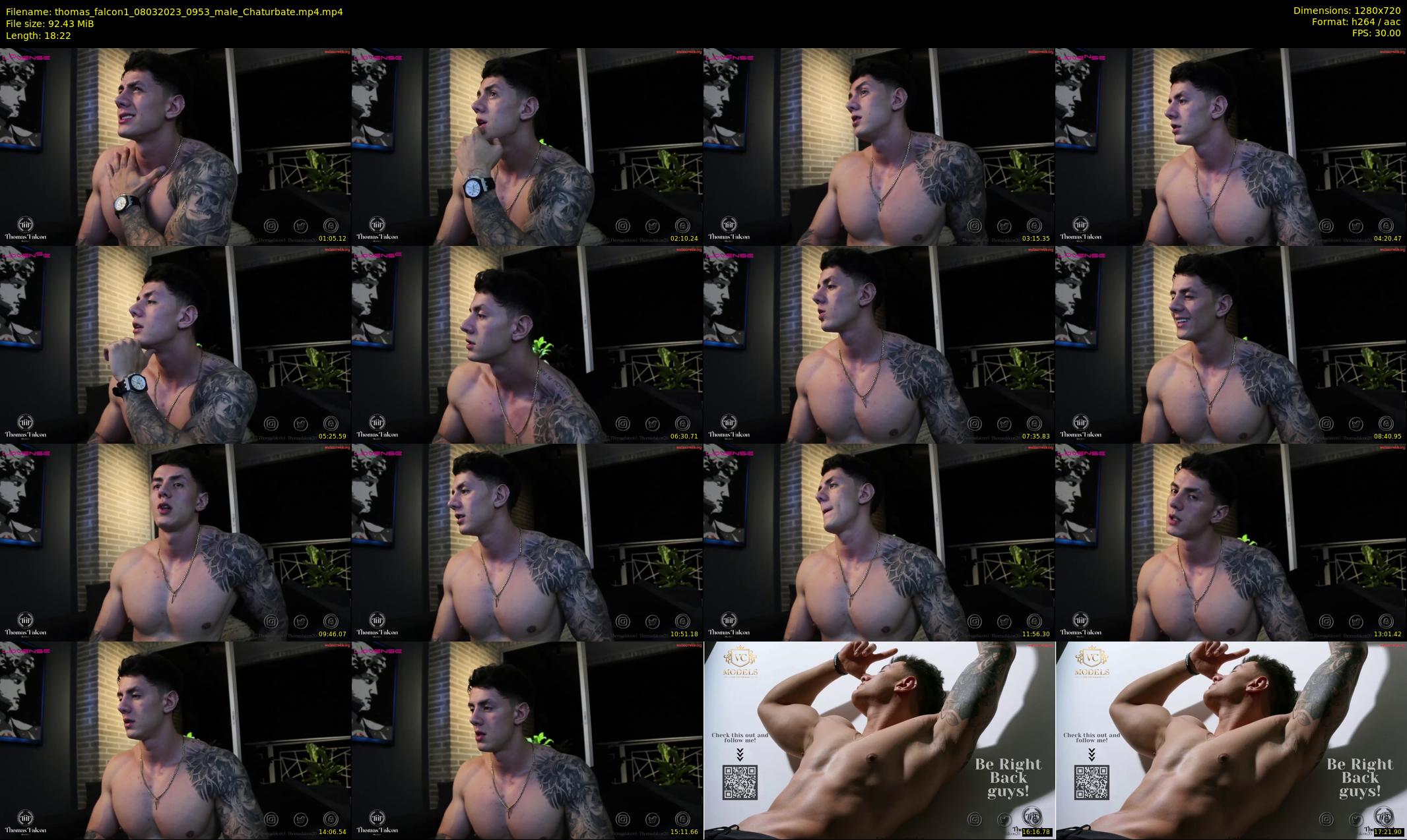 thomas_falcon1 — 19 minute Chaturbate Male strip rec, 720p, Mar 8, 2023
