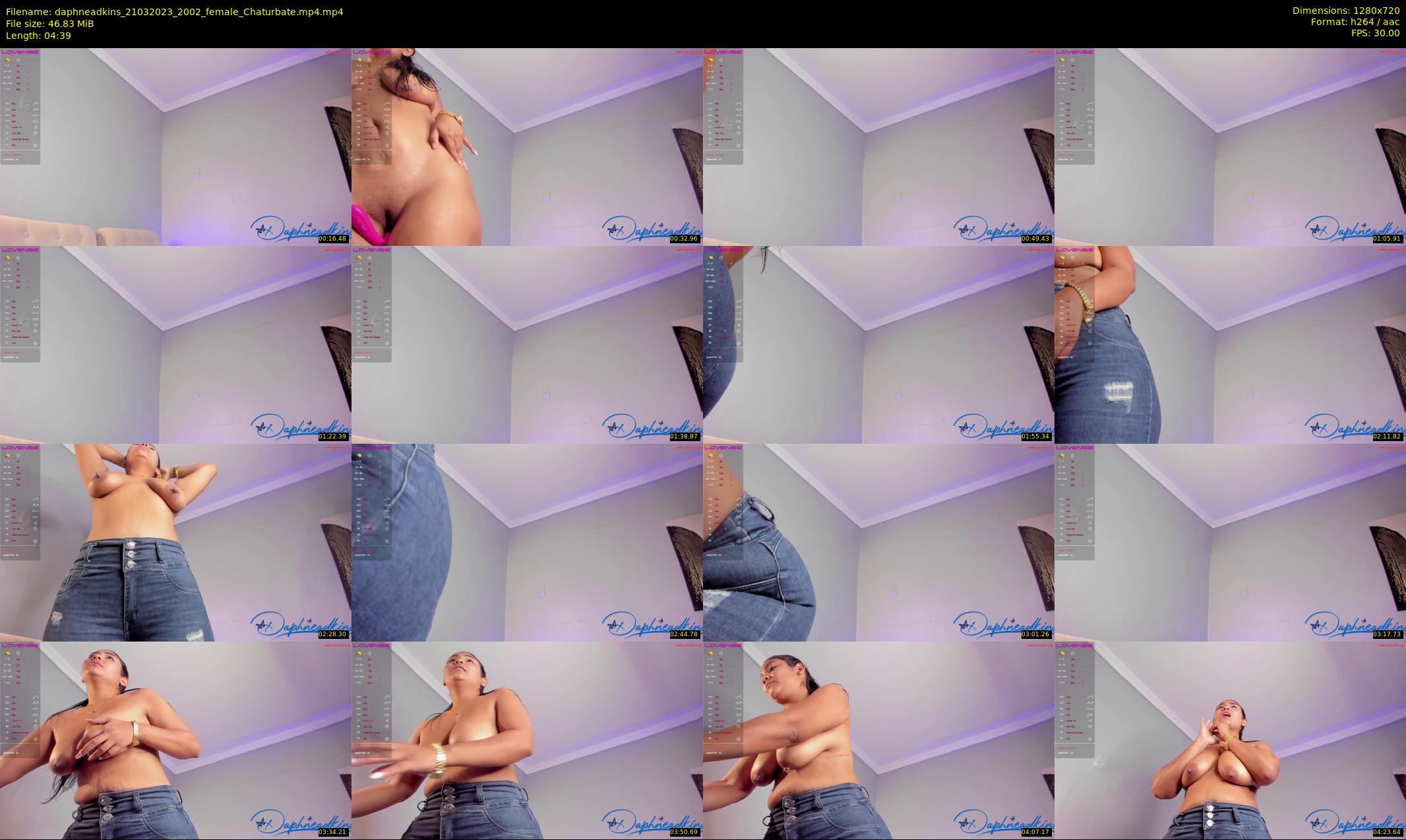 daphneadkins — 5 minute Chaturbate Female strip rec, 720p, Mar 21, 2023