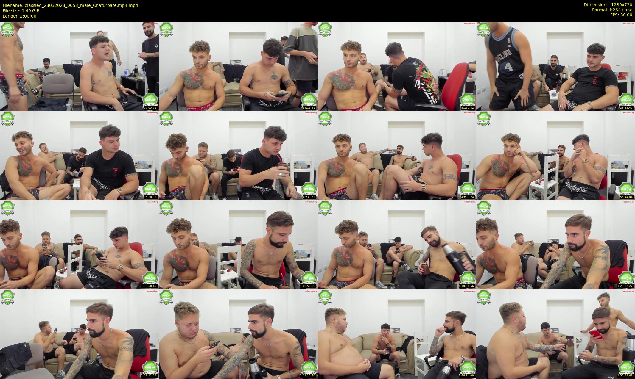 classied — 121 minute Chaturbate Male strip rec, 720p, Mar 23, 2023