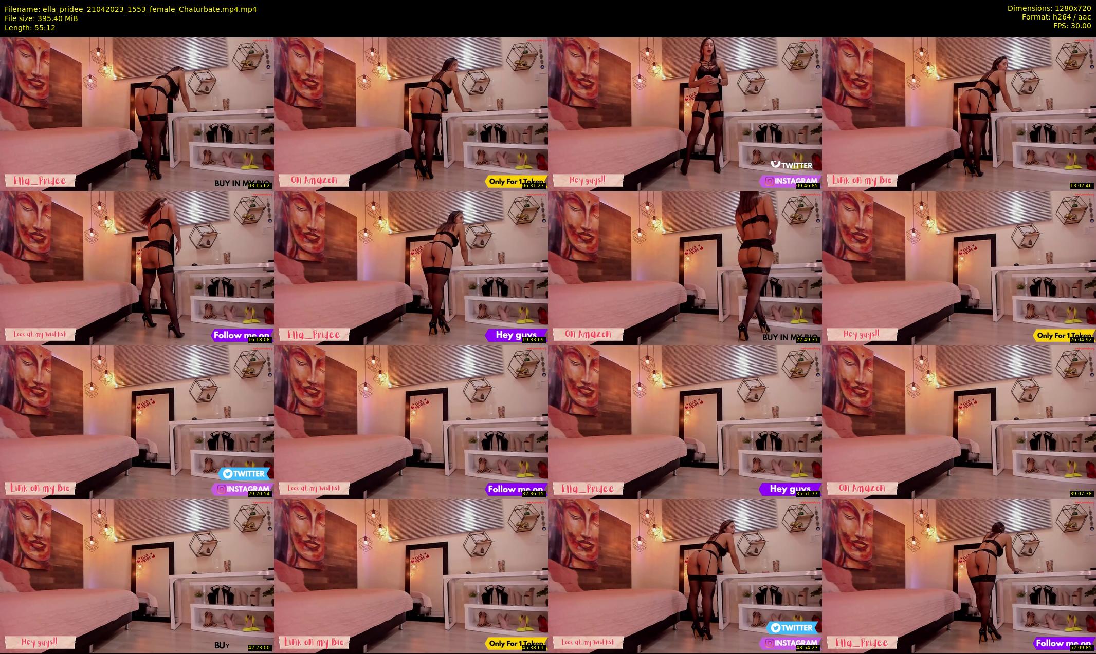ella_pridee — 56 minute Chaturbate Female strip rec, 720p, Apr 21, 2023