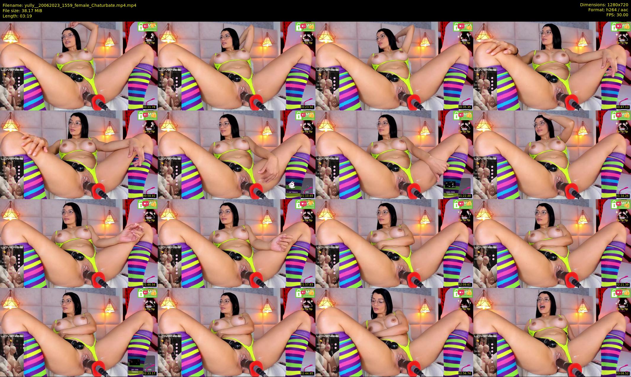 yully_ — 4 minute Chaturbate Female strip rec, 720p, Jun 20, 2023