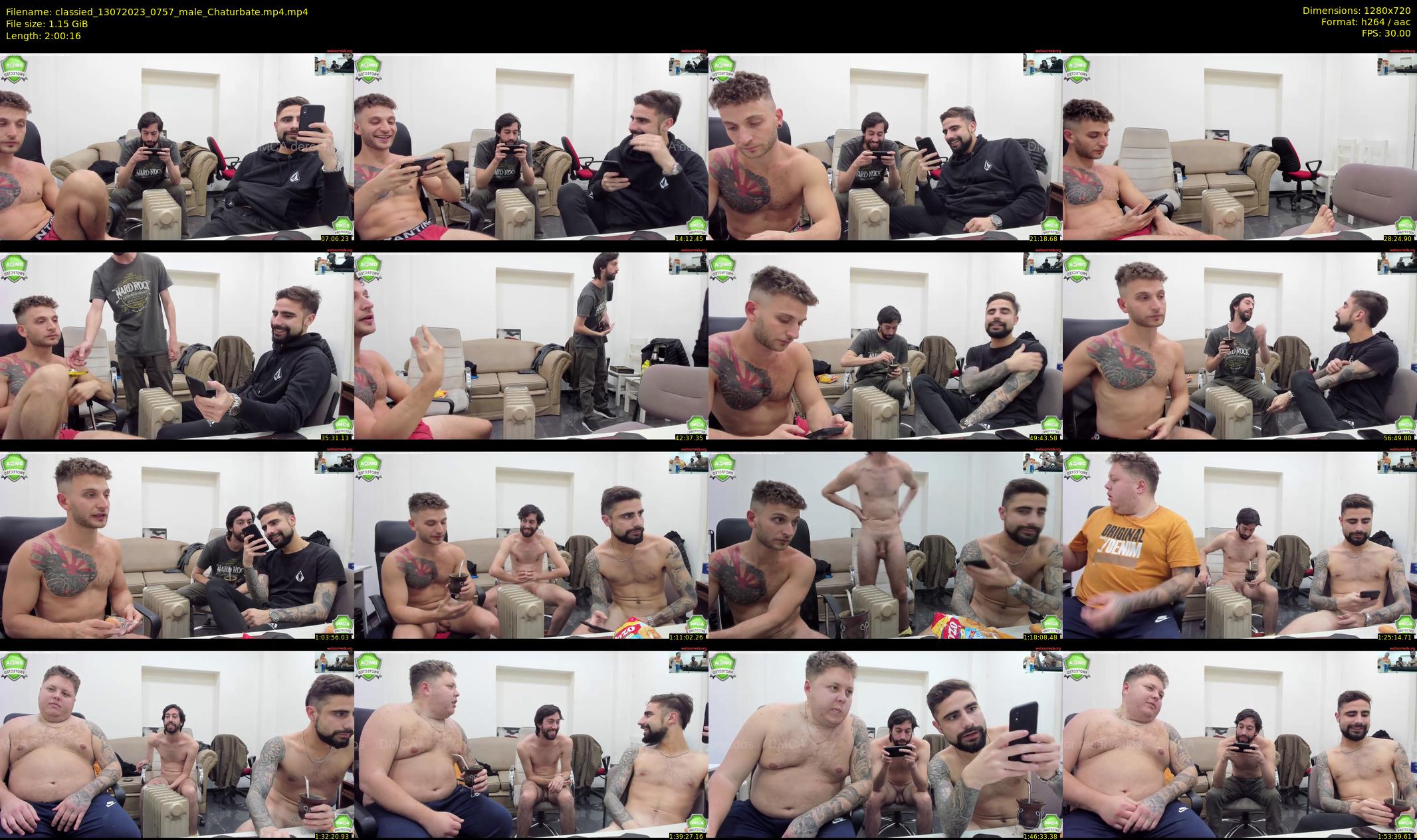 classied — 121 minute Chaturbate Male strip rec, 720p, Jul 13, 2023