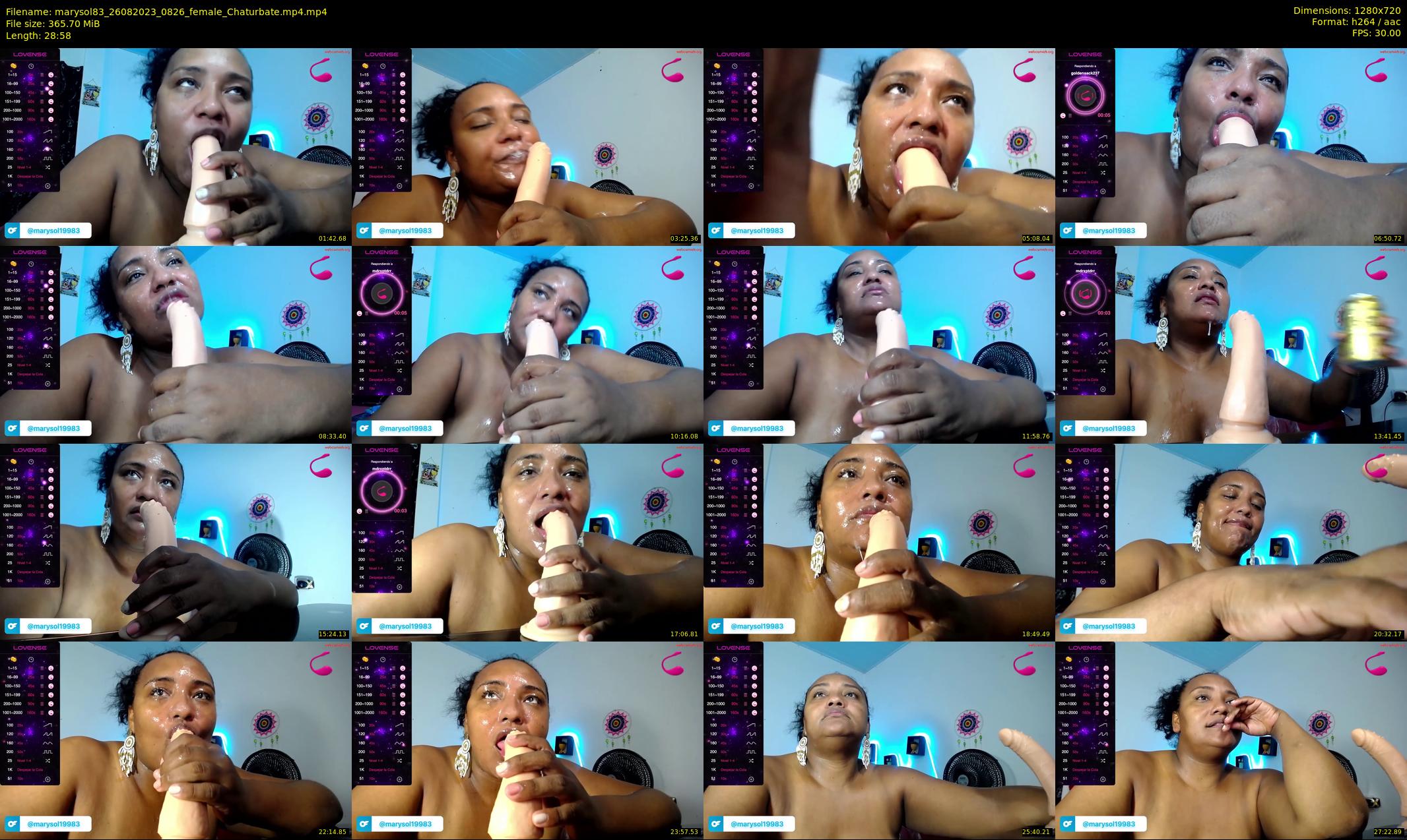 marysol83 — 29 minute Chaturbate Female strip rec, 720p, Aug 26, 2023