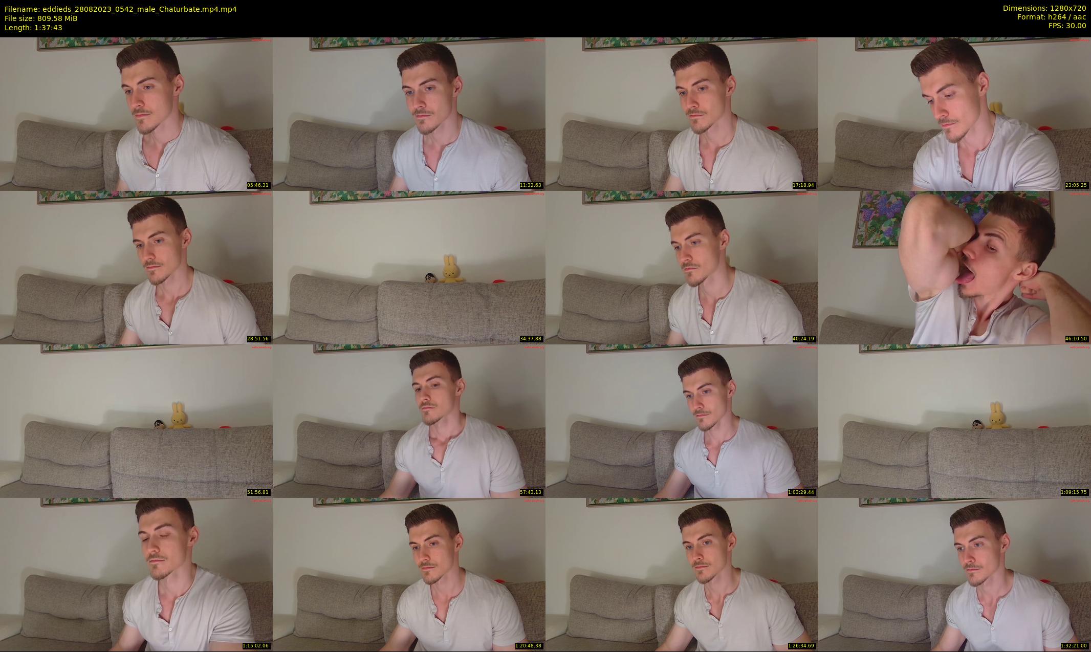 eddieds — 98 minute Chaturbate Male strip rec, 720p, Aug 28, 2023