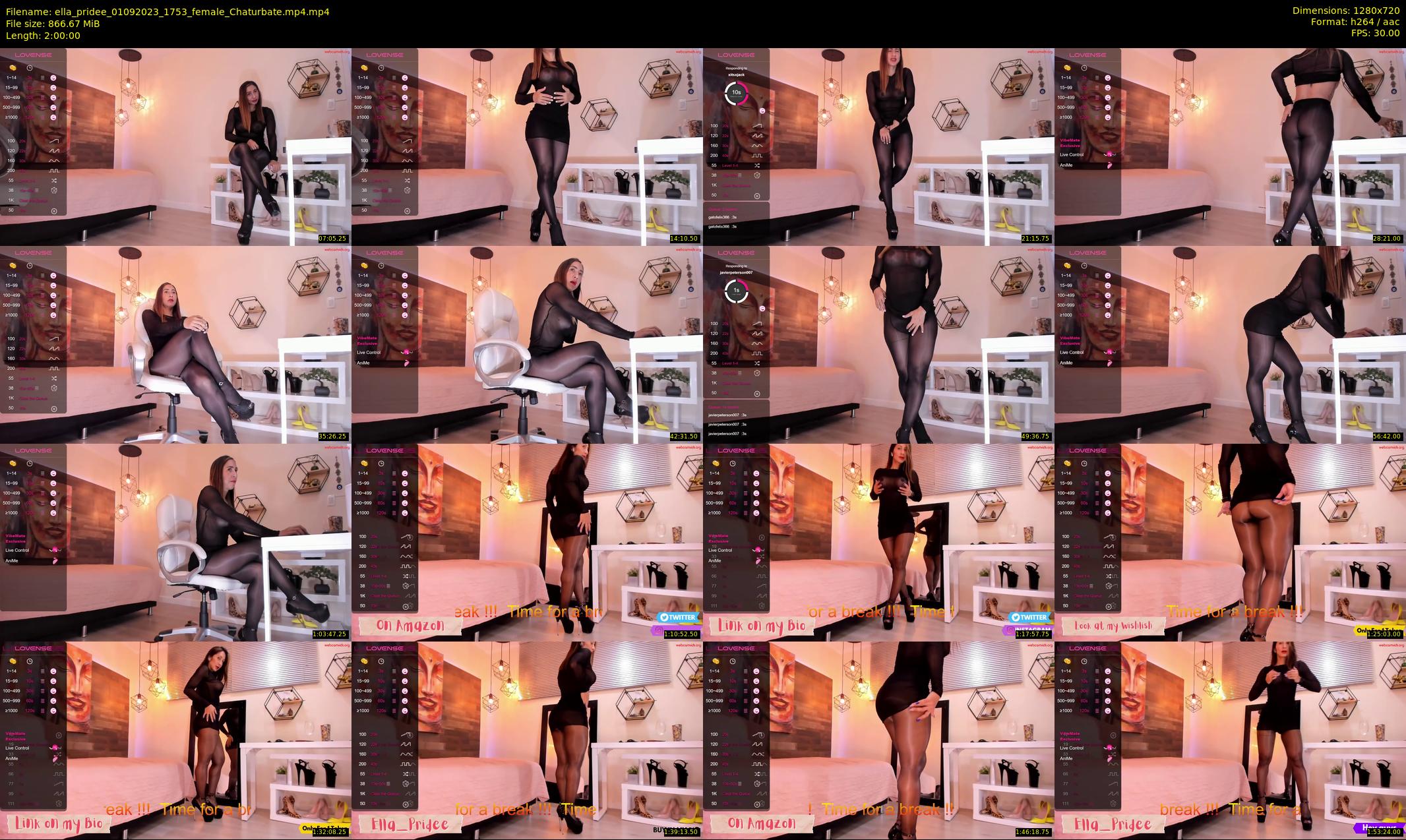 ella_pridee — 120 minute Chaturbate Female strip rec, 720p, Sep 1, 2023