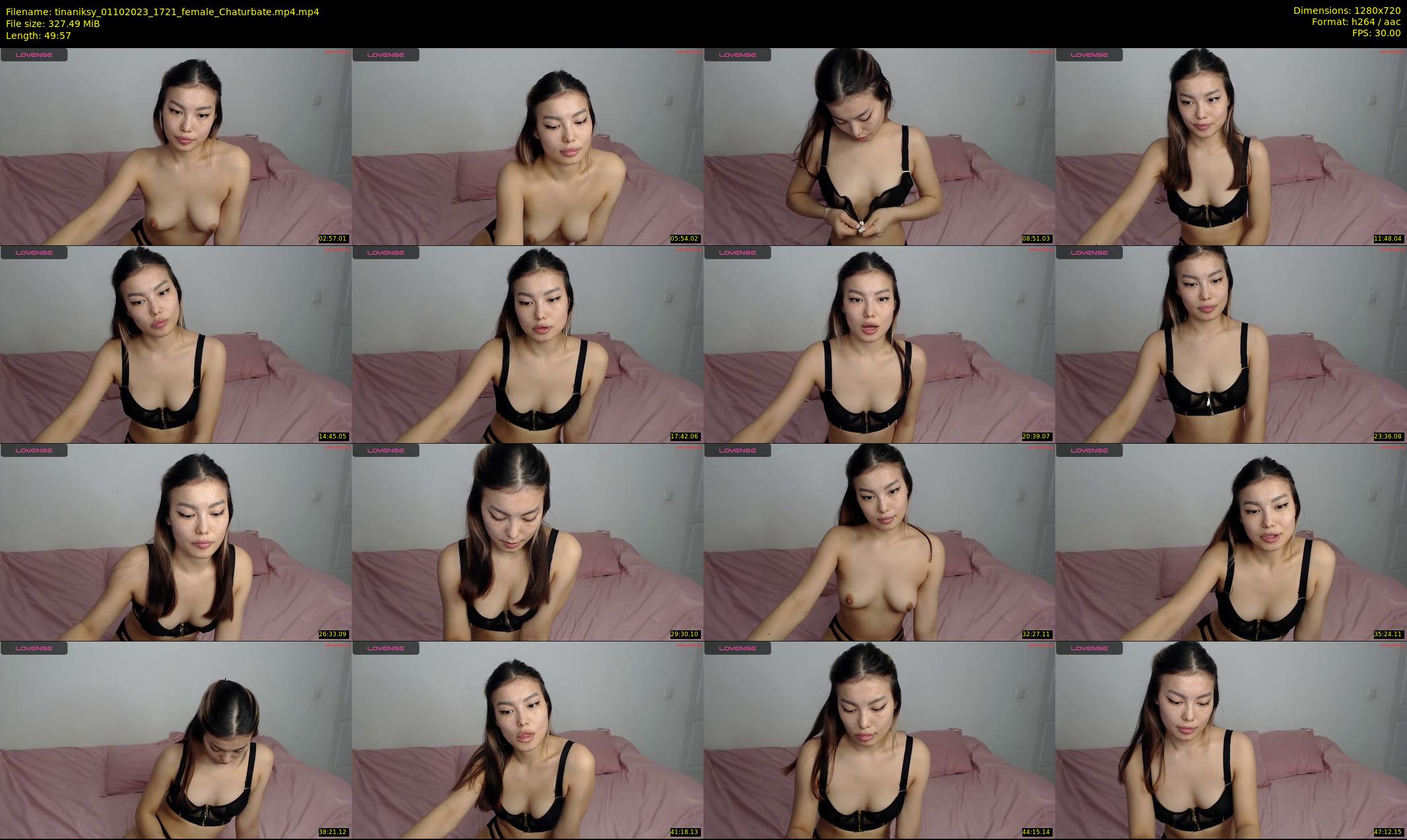 tinaniksy — 50 minute Chaturbate Female strip rec, 720p, Oct 1, 2023