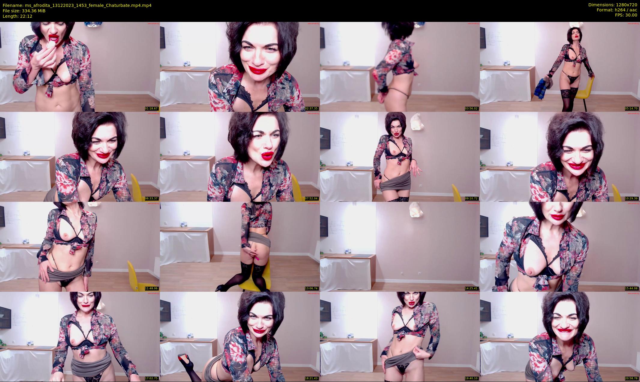 ms_afrodita — 23 minute Chaturbate Female strip rec, 720p, Dec 13, 2023