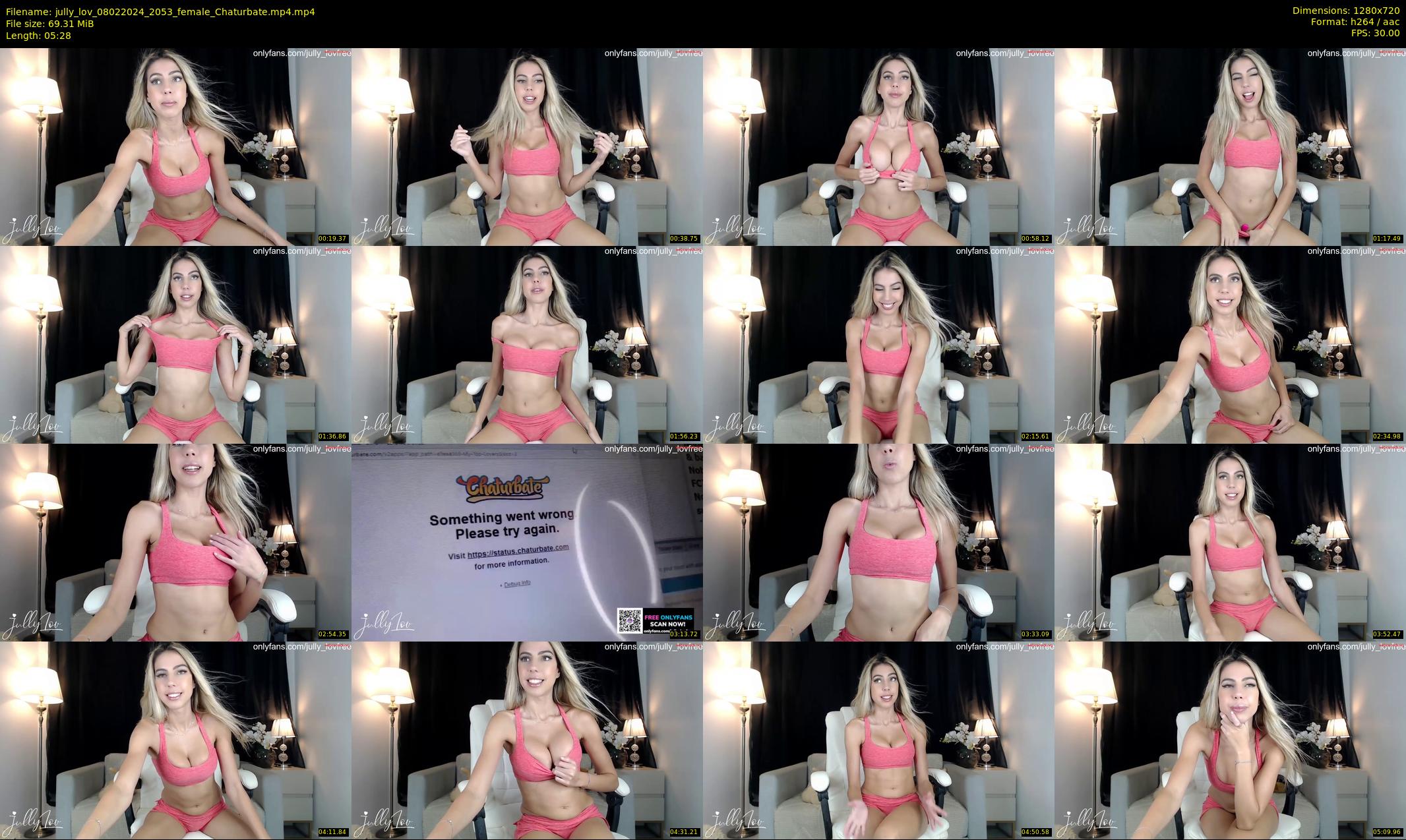 jully_lov — 6 minute Chaturbate Female strip rec, 720p, Feb 8, 2024