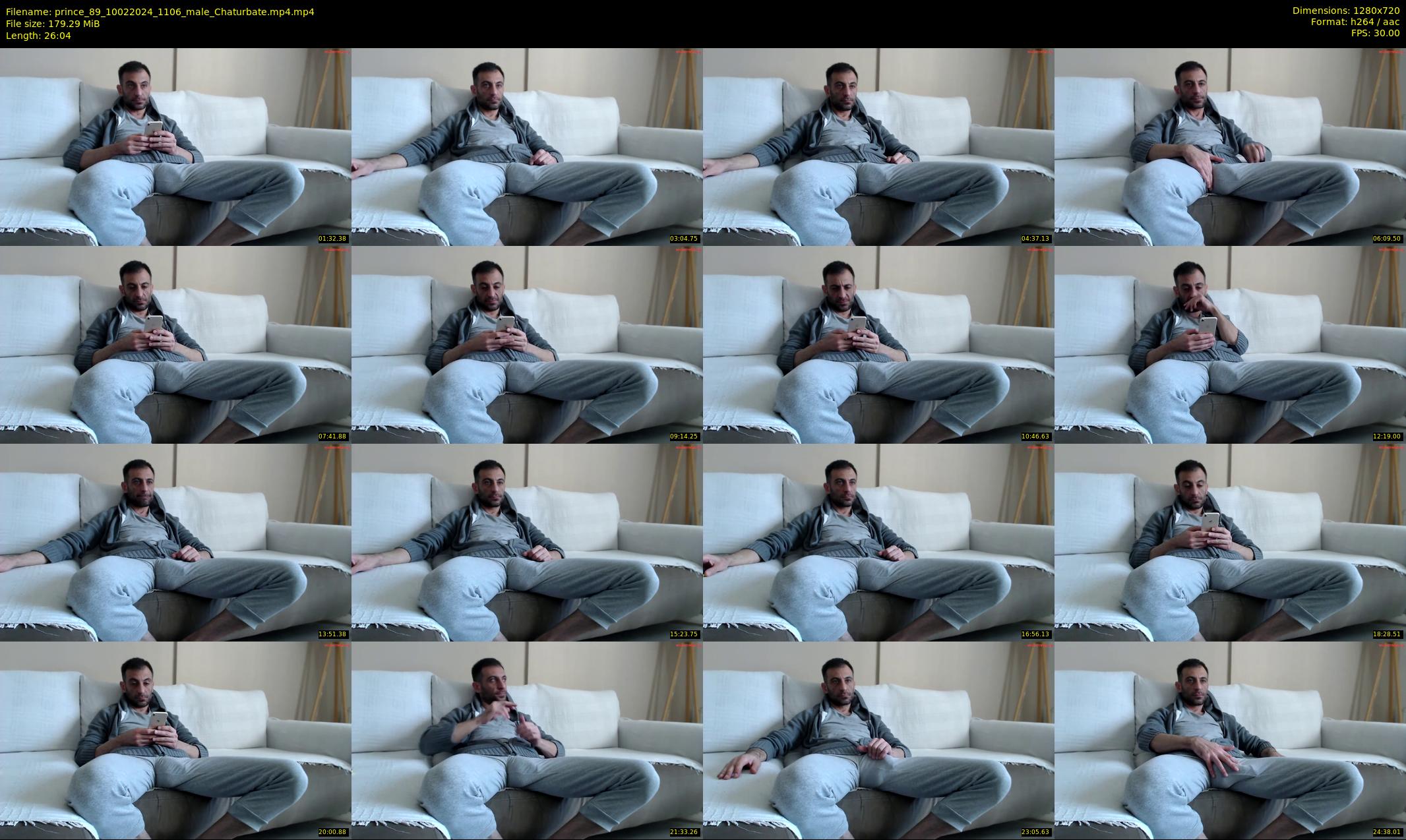 prince_89 — 27 minute Chaturbate Male strip rec, 720p, Feb 10, 2024