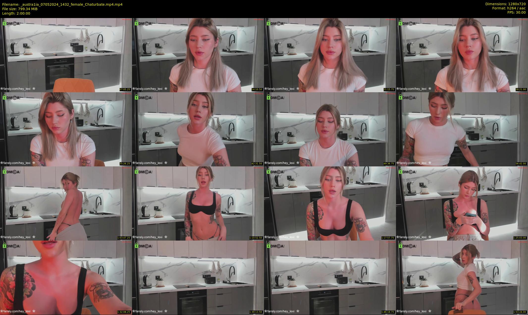 _austra1ia — 120 minute Chaturbate Female strip rec, 720p, May 7, 2024