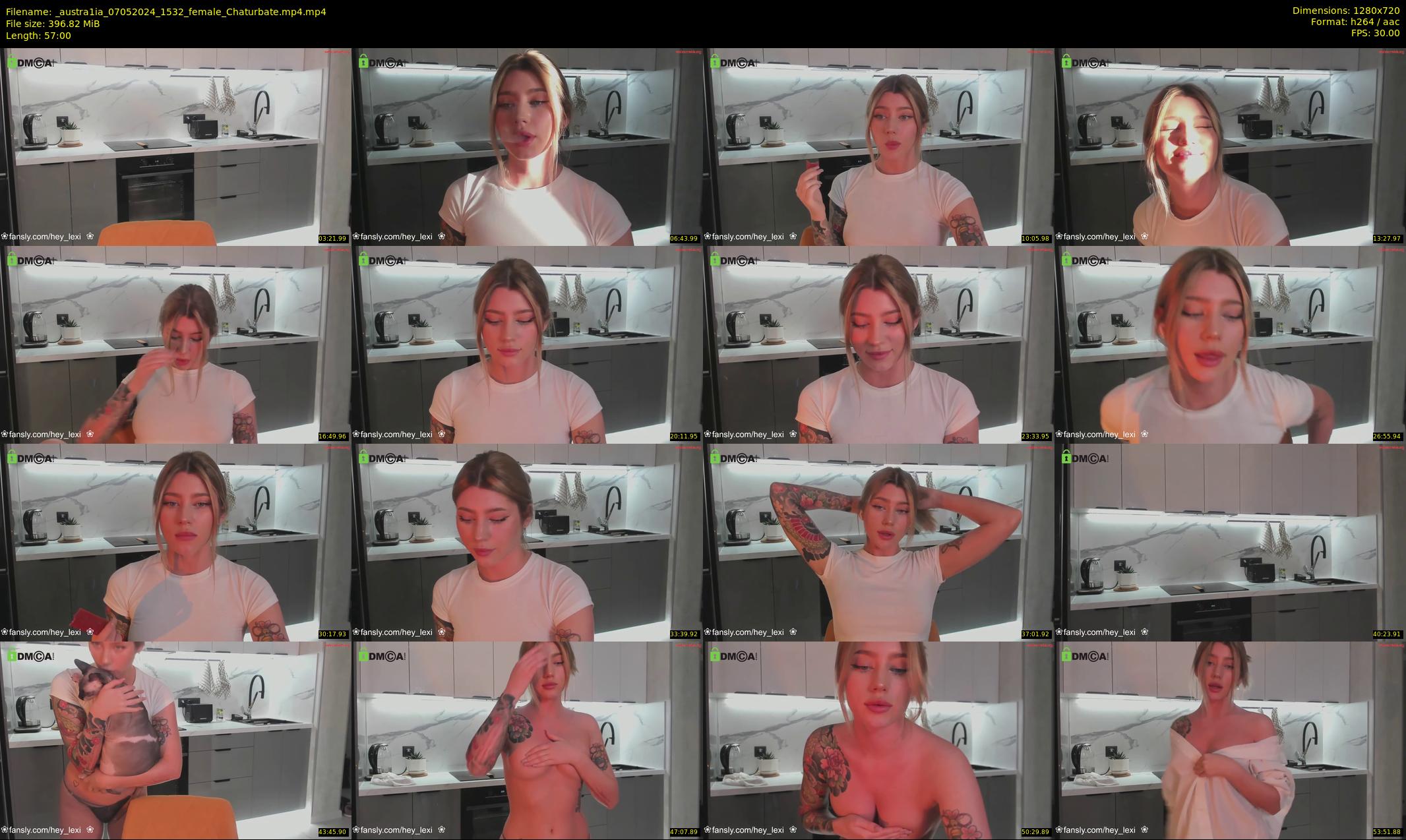 _austra1ia — 57 minute Chaturbate Female strip rec, 720p, May 7, 2024