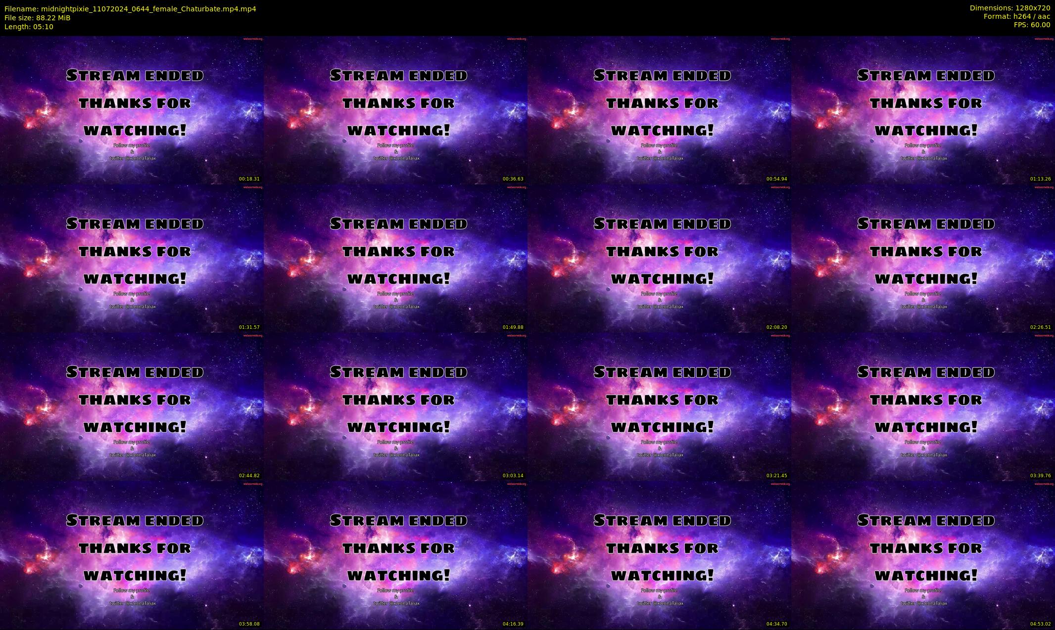 midnightpixie — 6 minute Chaturbate Female strip rec, 720p, Jul 11, 2024