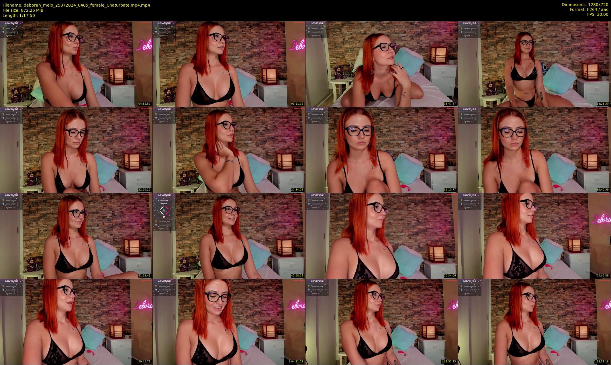 deborah_melo — 78 minute Chaturbate Female strip rec, 720p, Jul 25, 2024