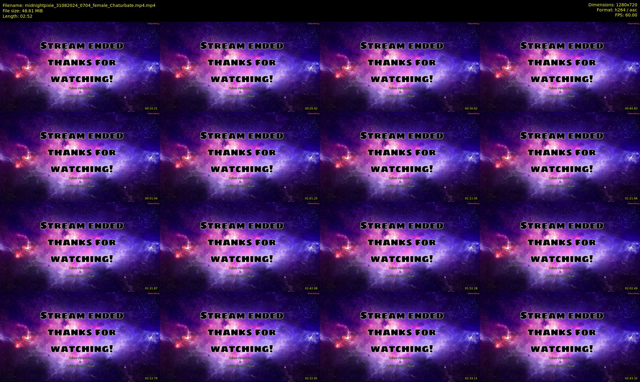 midnightpixie — 3 minute Chaturbate Female strip rec, 720p, Aug 31, 2024
