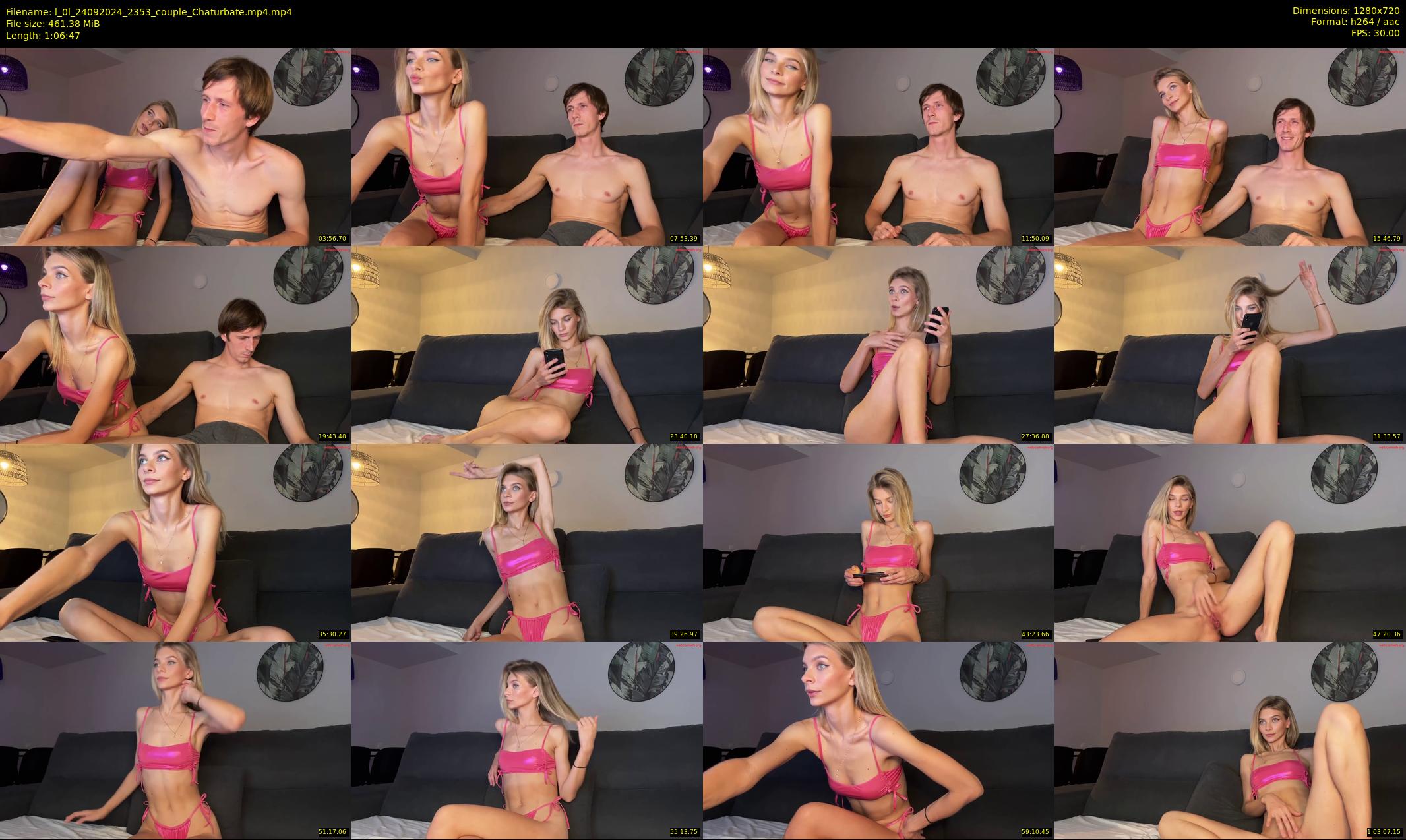 l_0l — 67 minute Chaturbate Couple strip rec, 720p, Sep 24, 2024