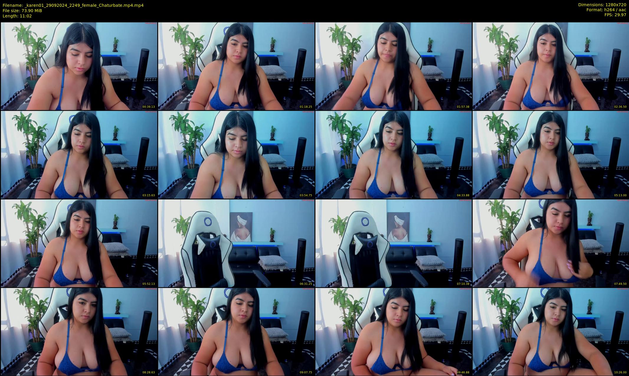 _karen01 — 12 minute Chaturbate Female strip rec, 720p, Sep 29, 2024