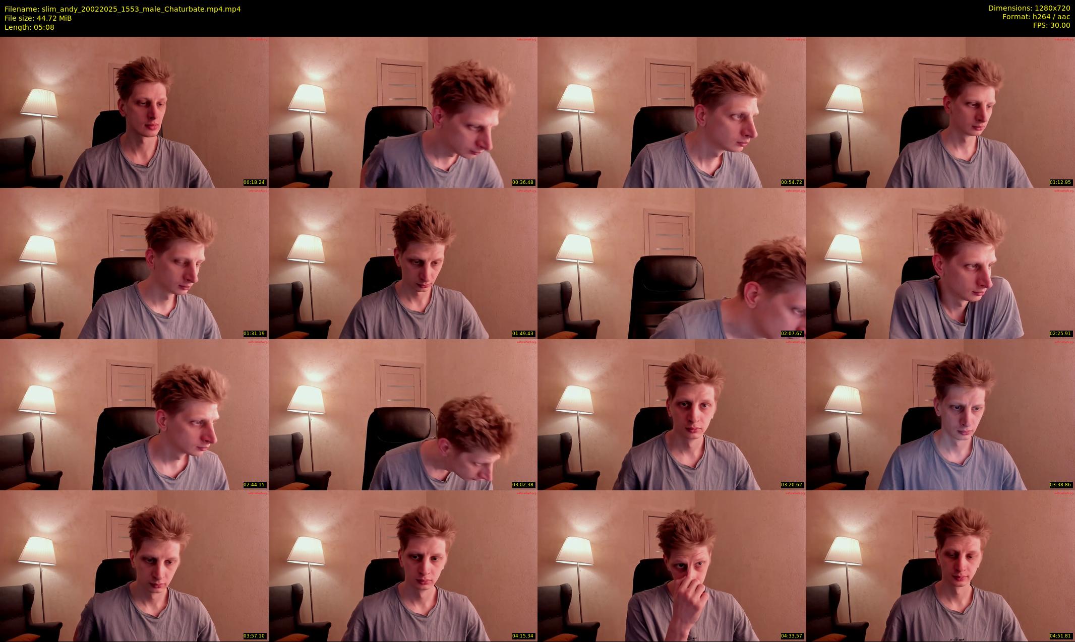 slim_andy — 6 minute Chaturbate Male strip rec, 720p, Feb 20, 2025
