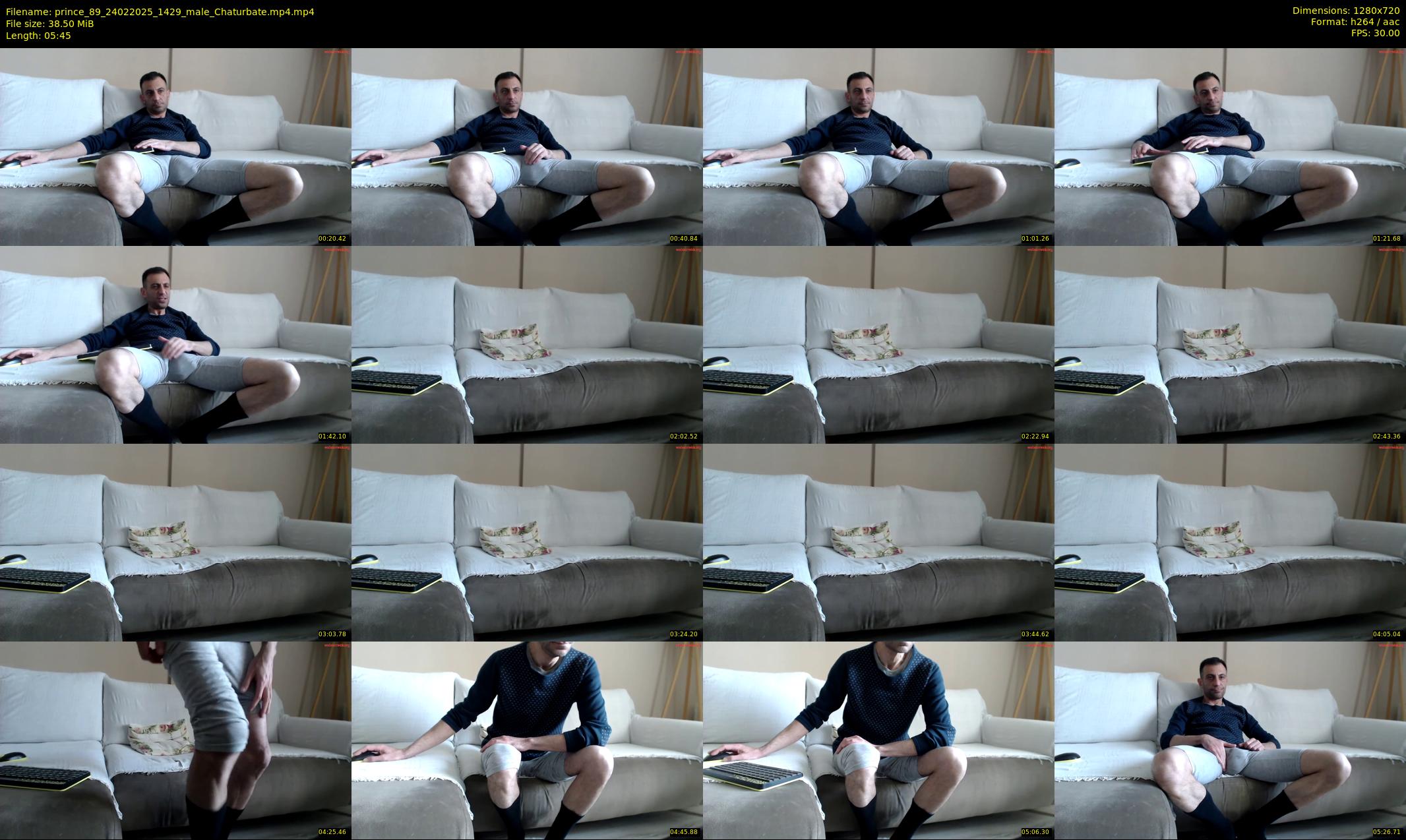 prince_89 — 6 minute Chaturbate Male strip rec, 720p, Feb 24, 2025