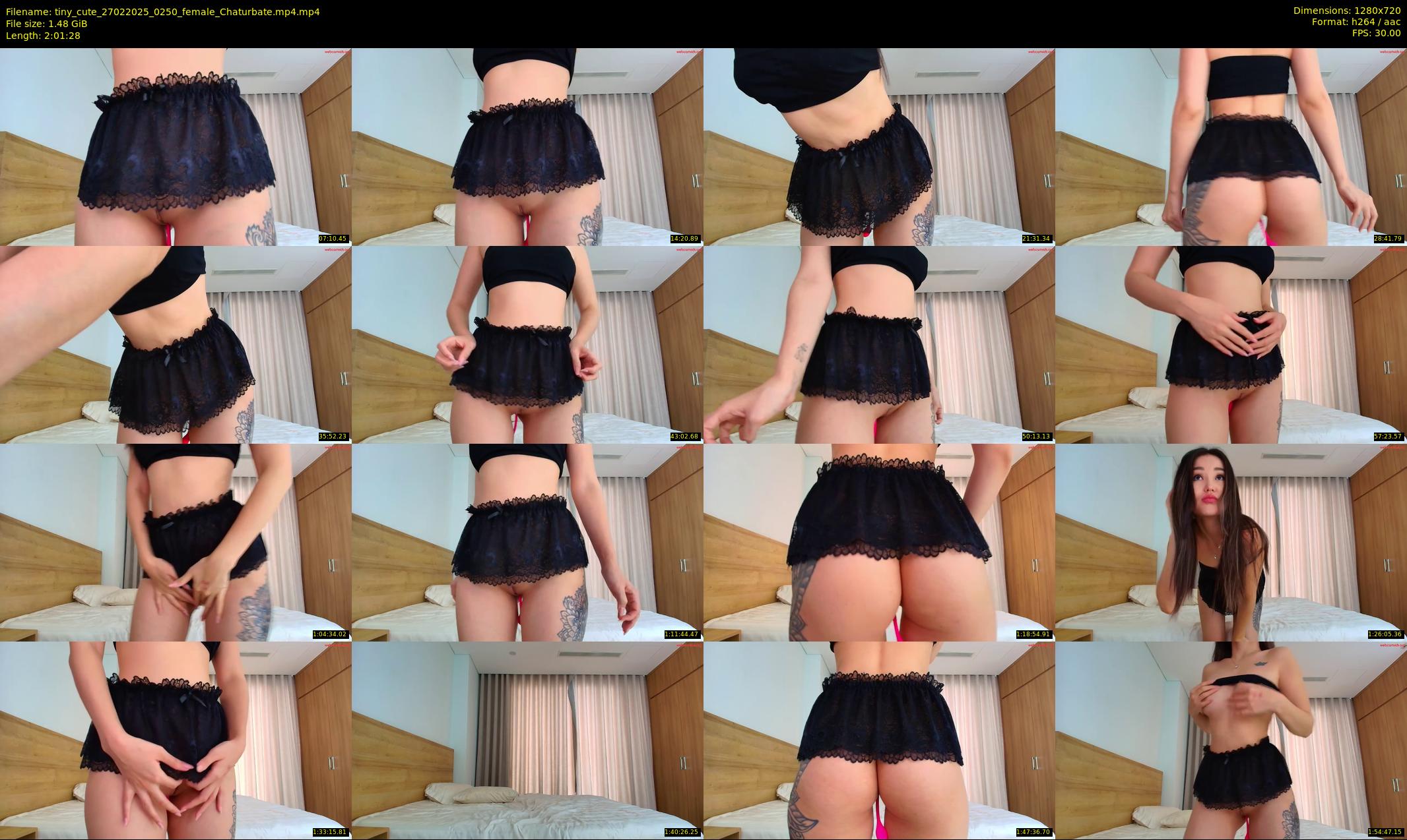 tiny_cute — 122 minute Chaturbate Female strip rec, 720p, Feb 27, 2025