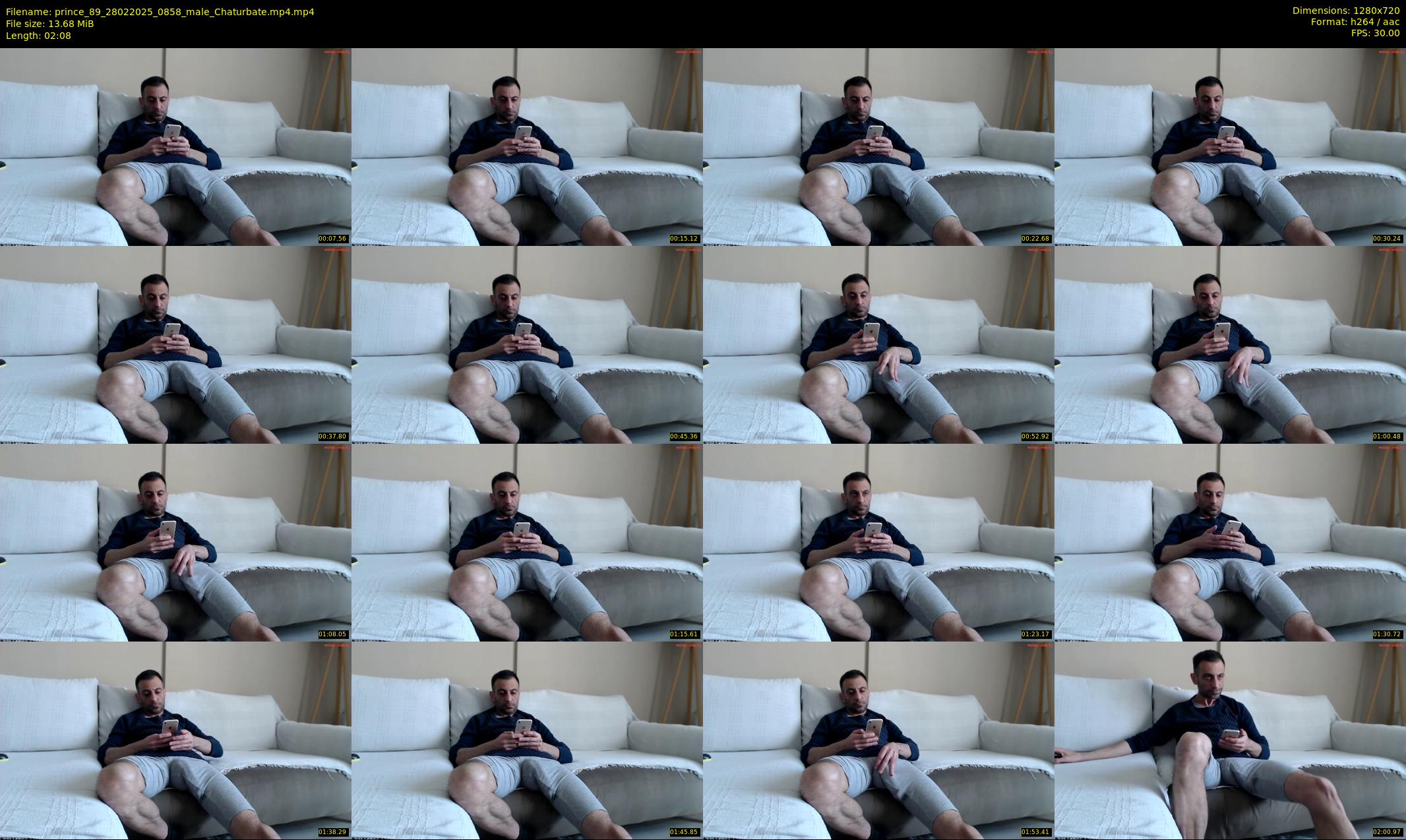 prince_89 — 3 minute Chaturbate Male strip rec, 720p, Feb 28, 2025