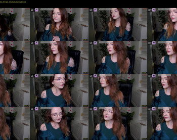 ginger_pie — Chaturbate Female strip rec, Jun 6, 2025 16:02