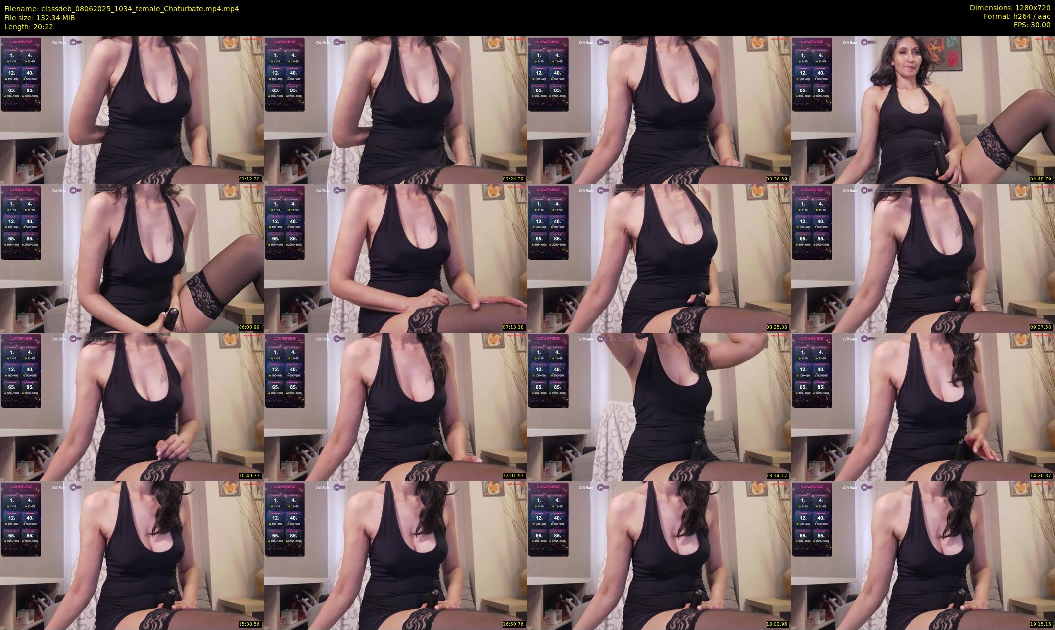 classdeb — 21 minute Chaturbate Female strip rec, 720p, Jun 8, 2025