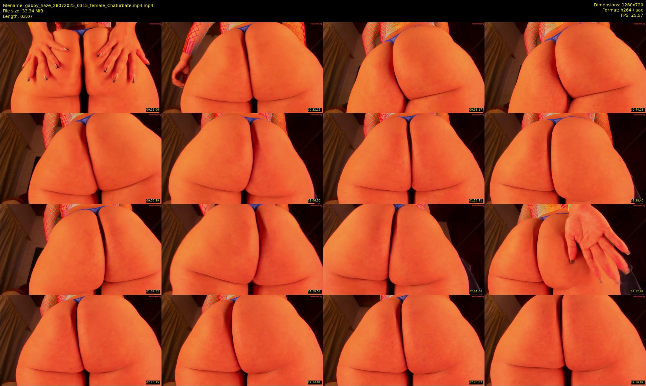 gabby_haze — 4 minute Chaturbate Female strip rec, 720p, Jul 28, 2025