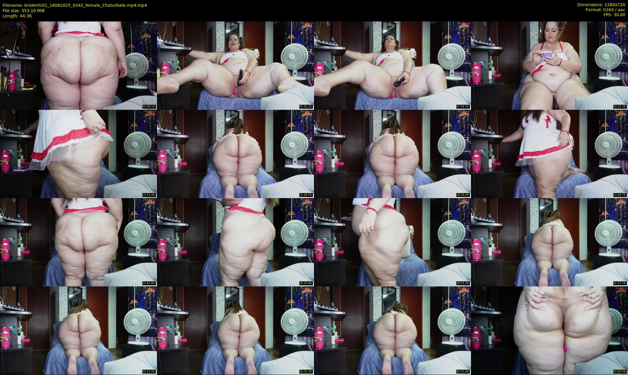 kristenhill1 — 45 minute Chaturbate Female strip rec, 720p, Aug 18, 2025