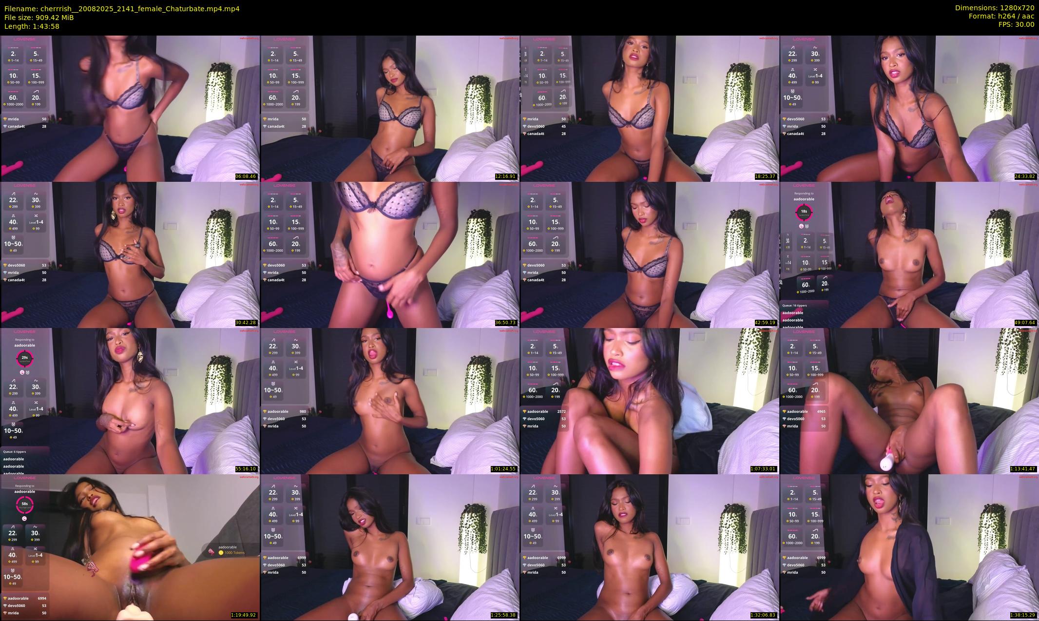 cherrrish_ — 104 minute Chaturbate Female strip rec, 720p, Aug 20, 2025