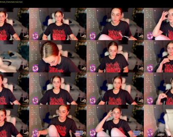 ps4pro — Chaturbate Female strip rec, Aug 25, 2025 19:57